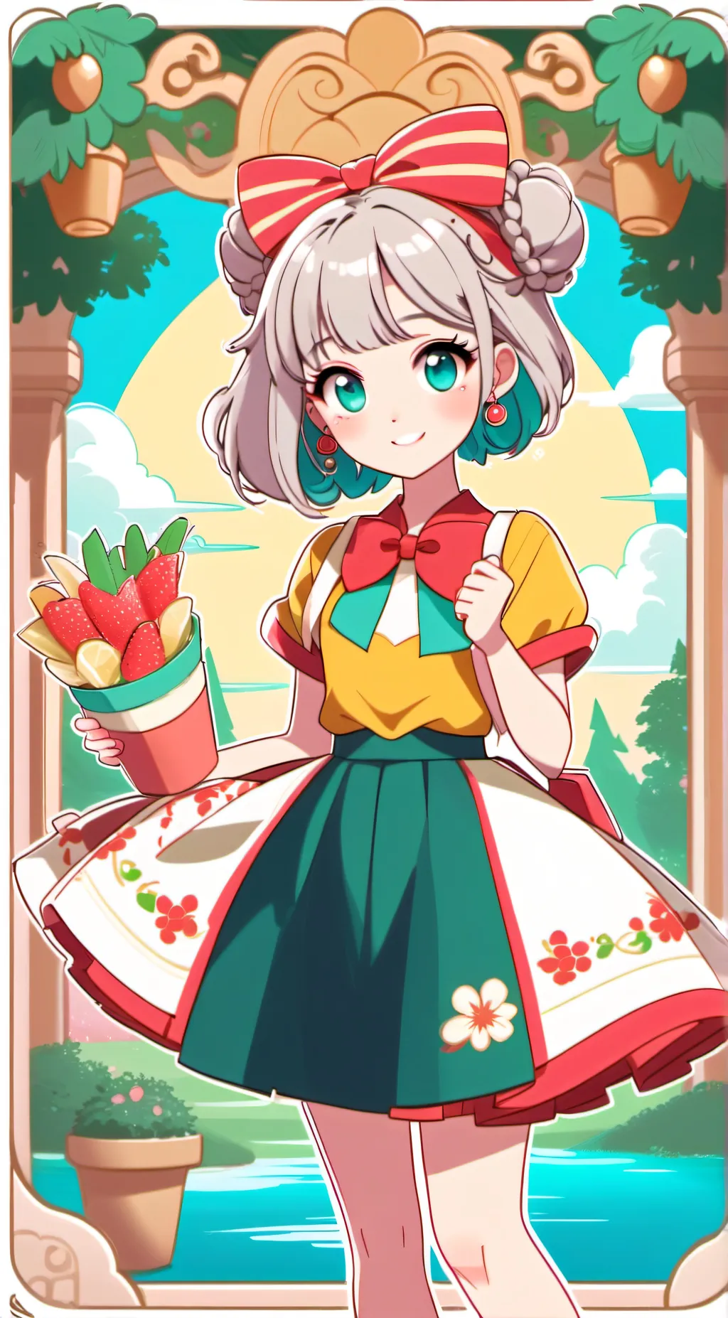 ai character: luna background