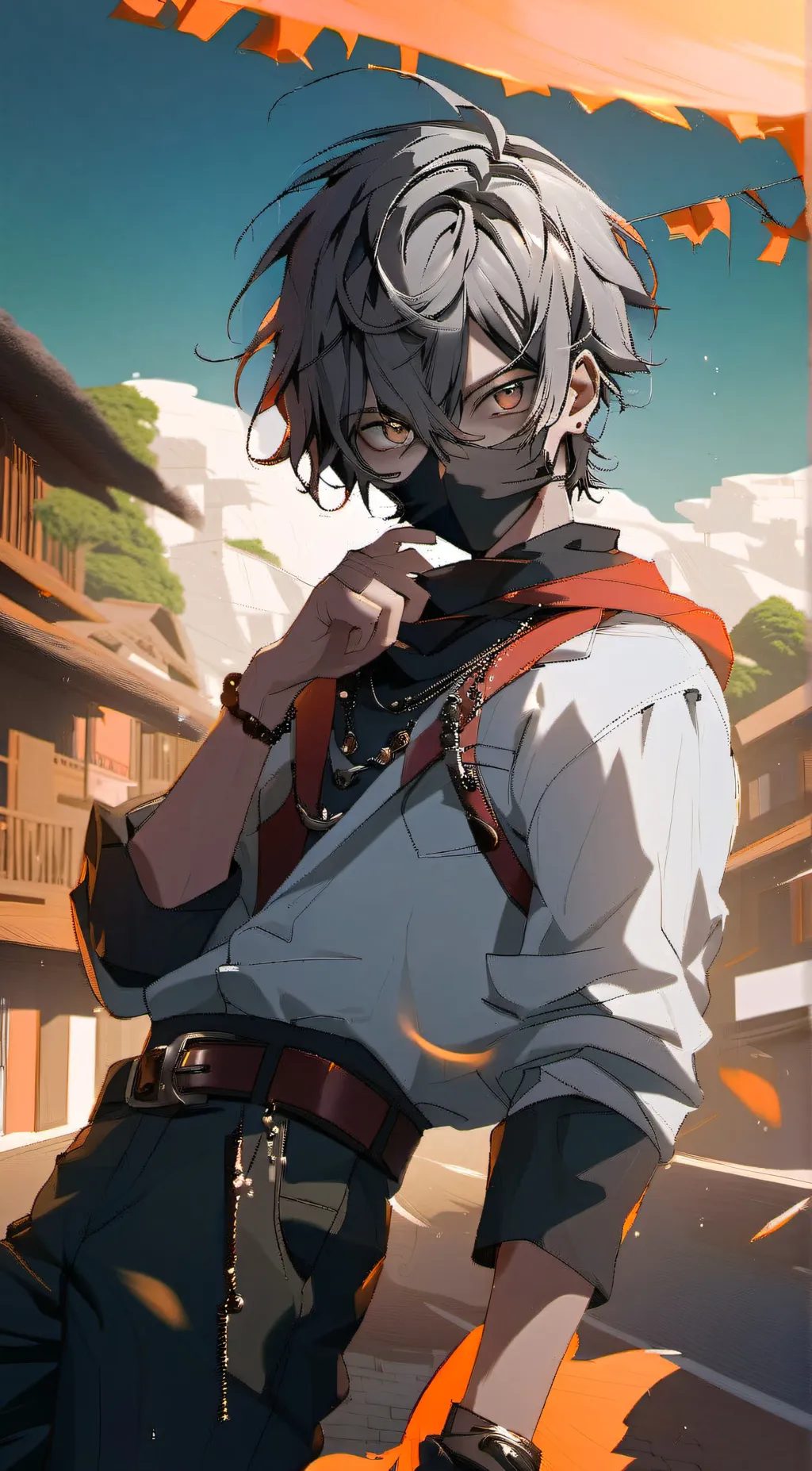 ai character: Max background