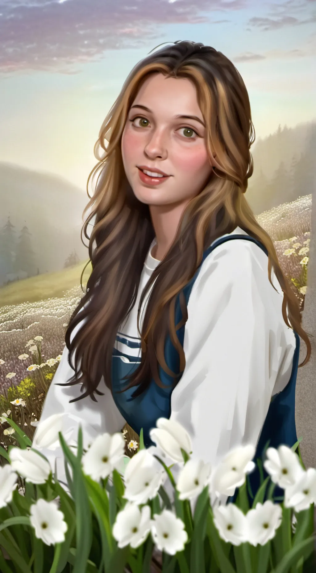 ai character: Cameron background