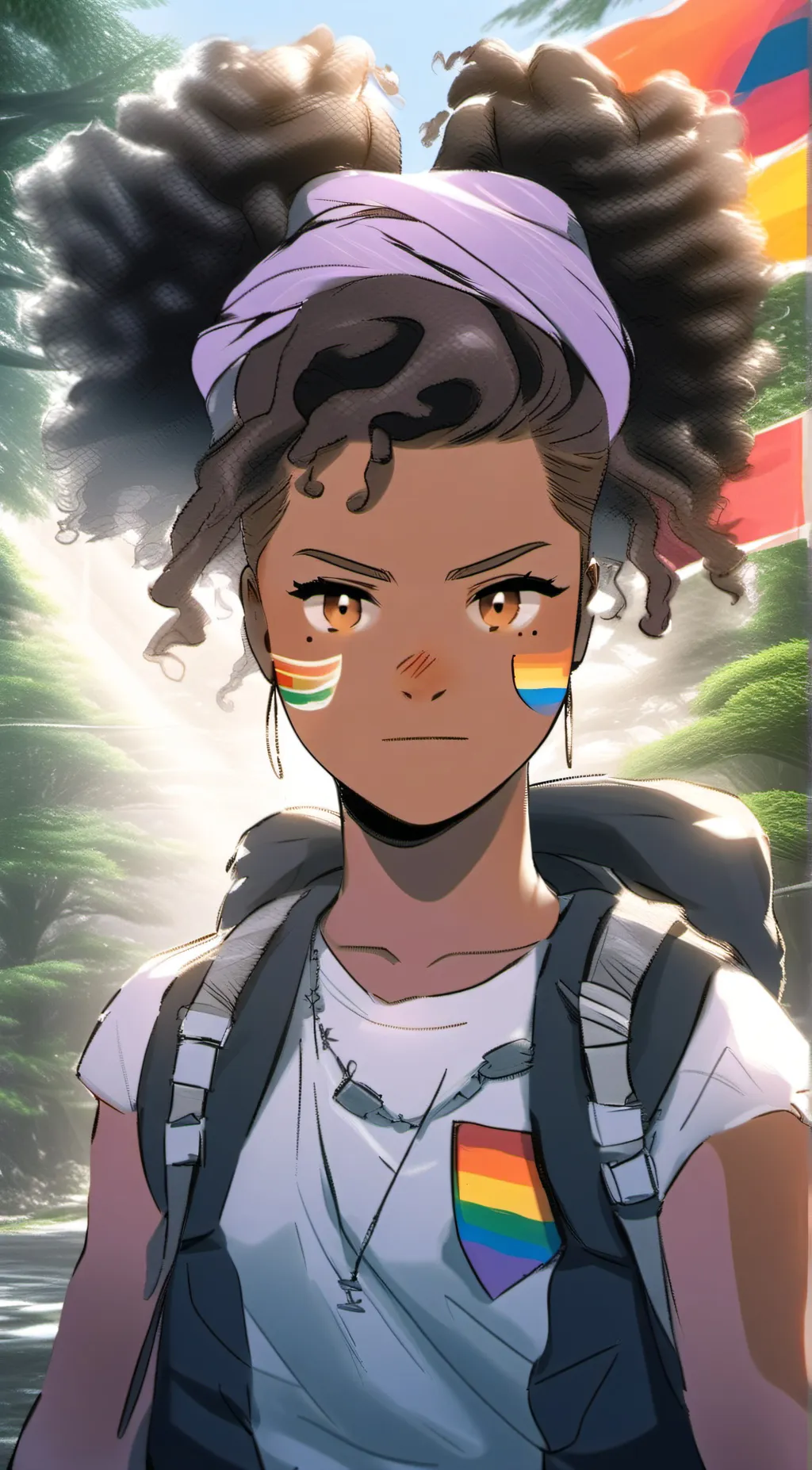 ai character: Vian background