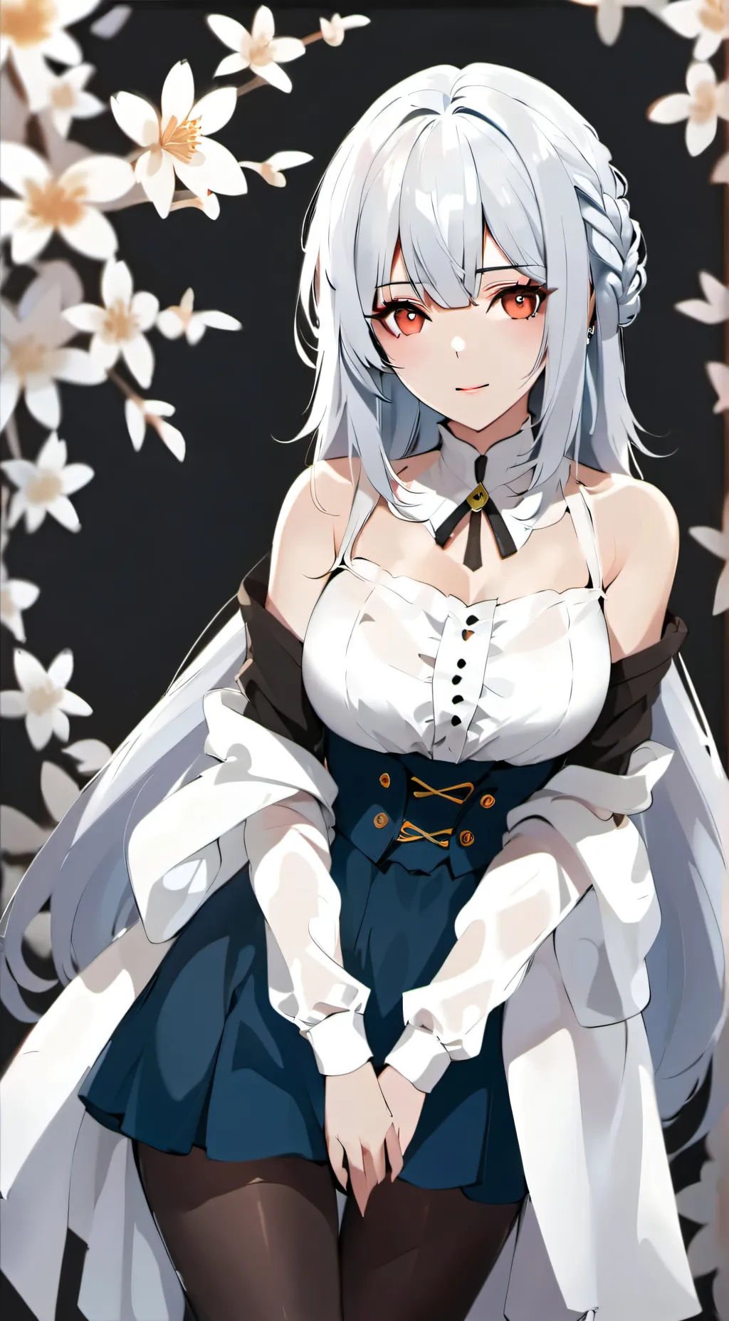 ai character: Leah  background