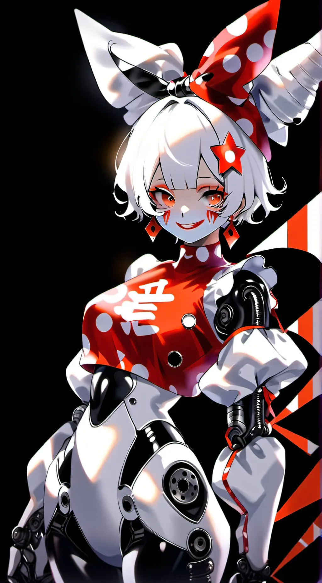 ai character: mangle meets tadc background
