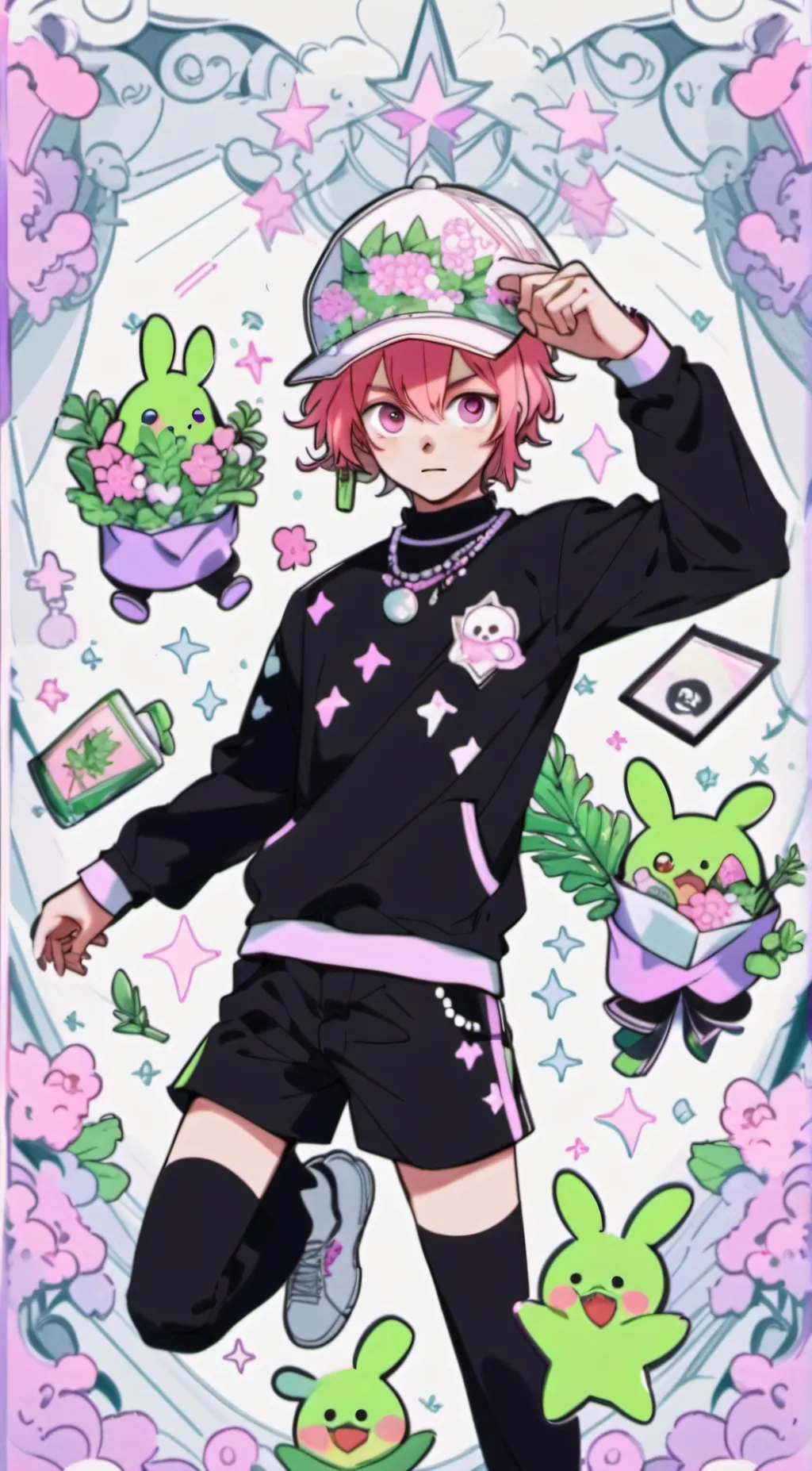 ai character: Adam background