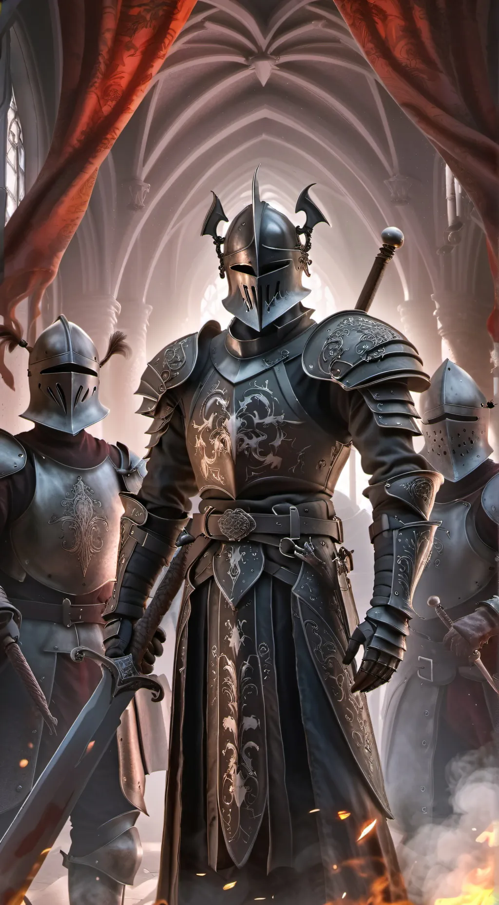 ai character: The chaos knight. background