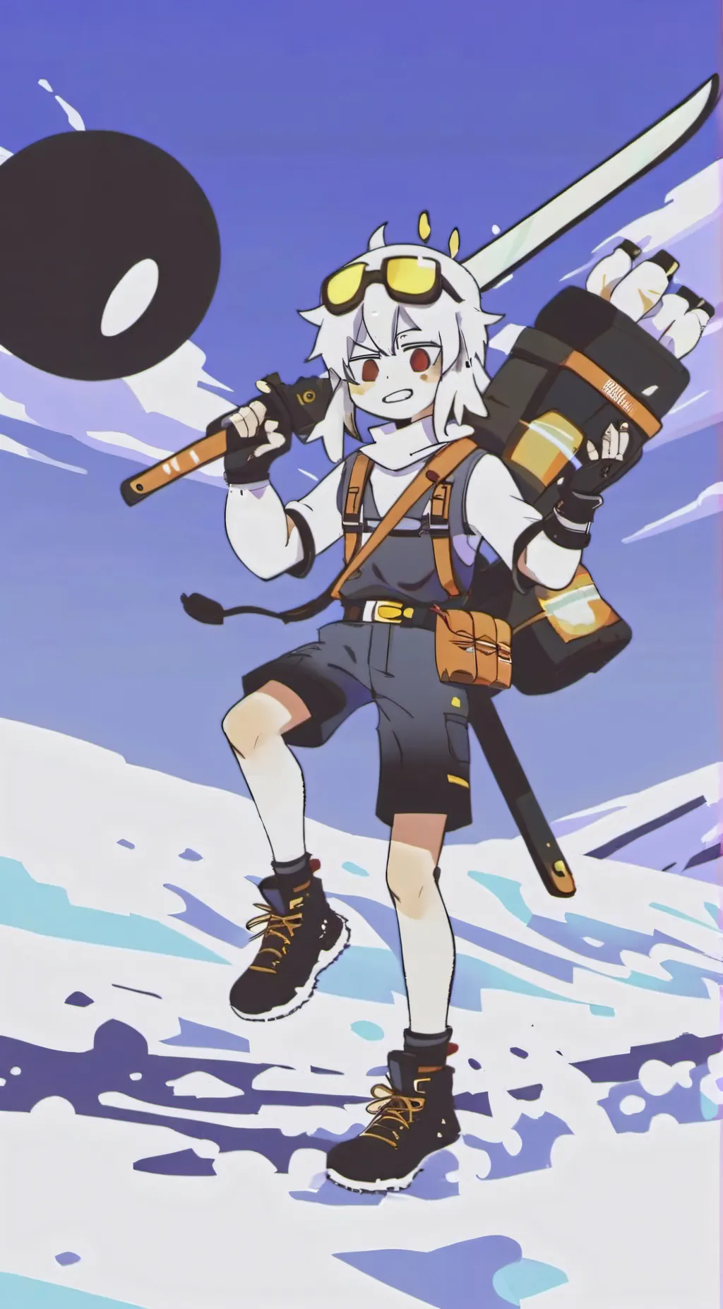 ai character: mr demi and engel background