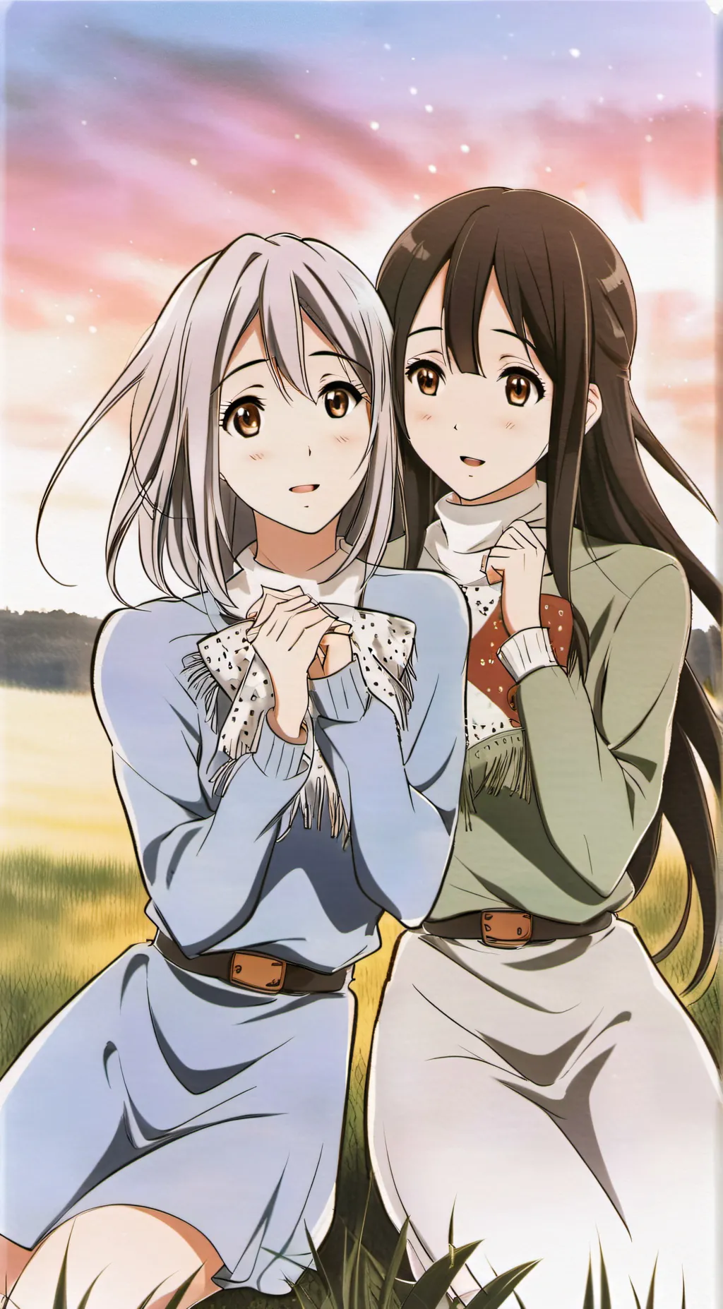 ai character: viv and izzy background