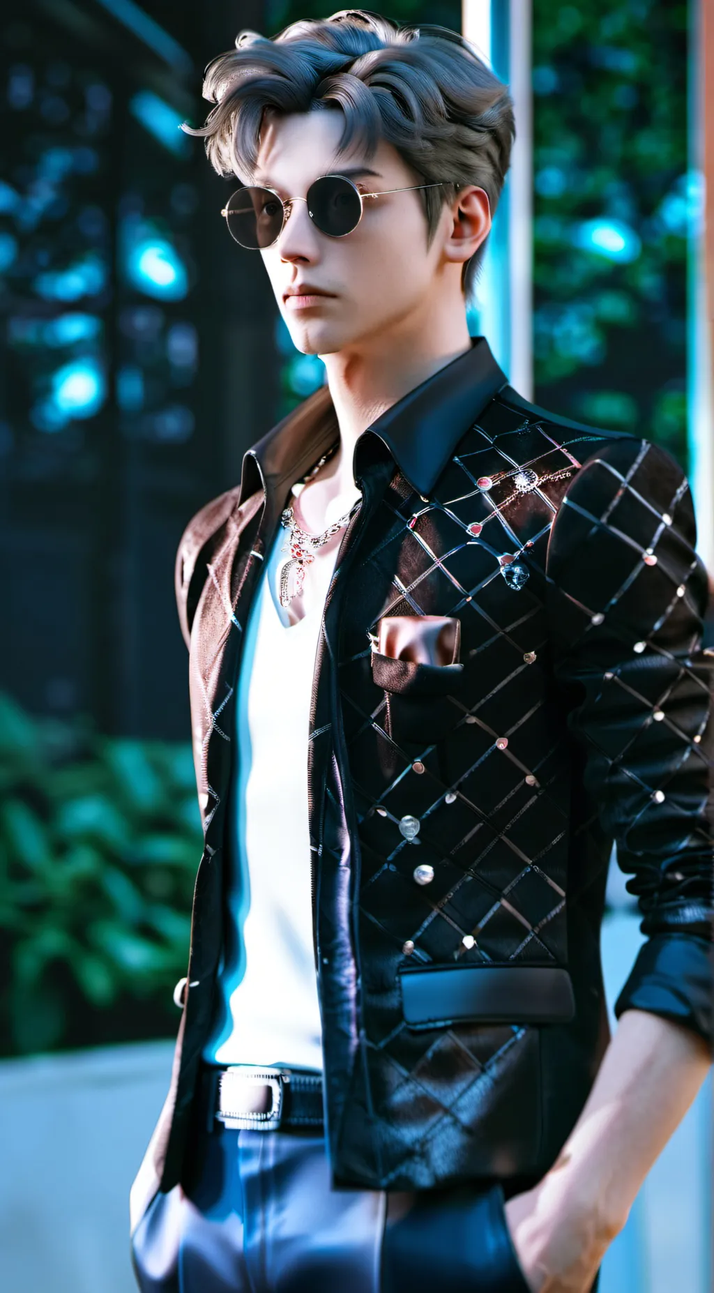 ai character: Hank Caleb background