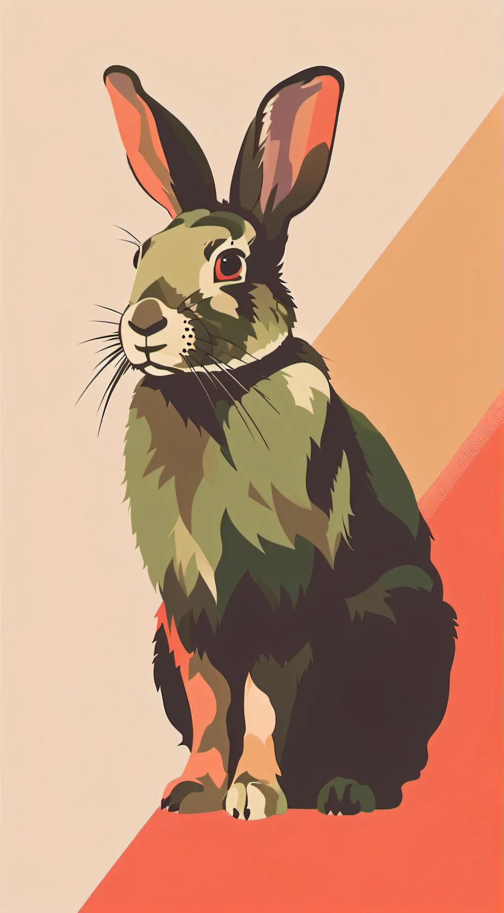 ai character: Hoppy hopscotch  background