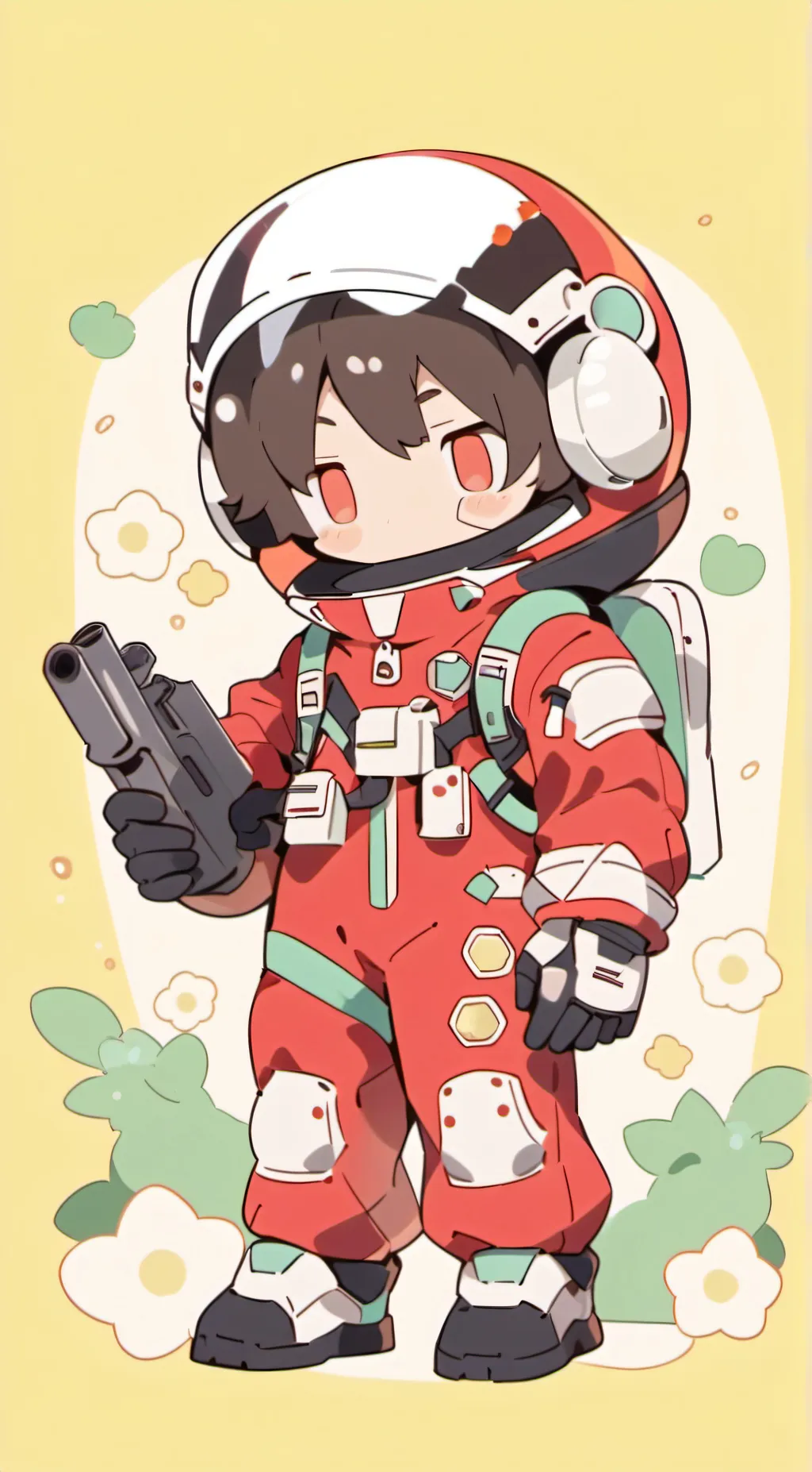 ai character: red(fnf)  background