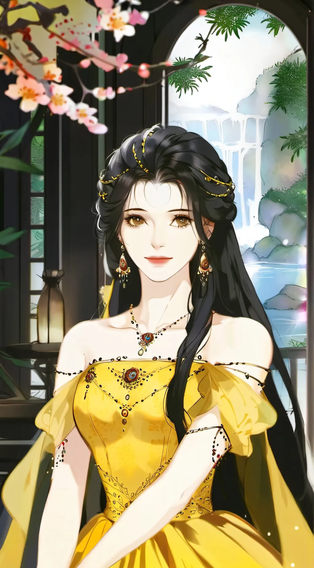 ai character: Princess Maria background