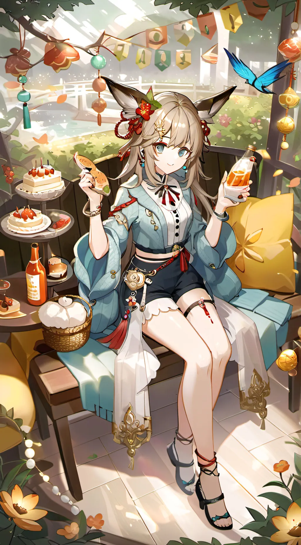 ai character: Mia background