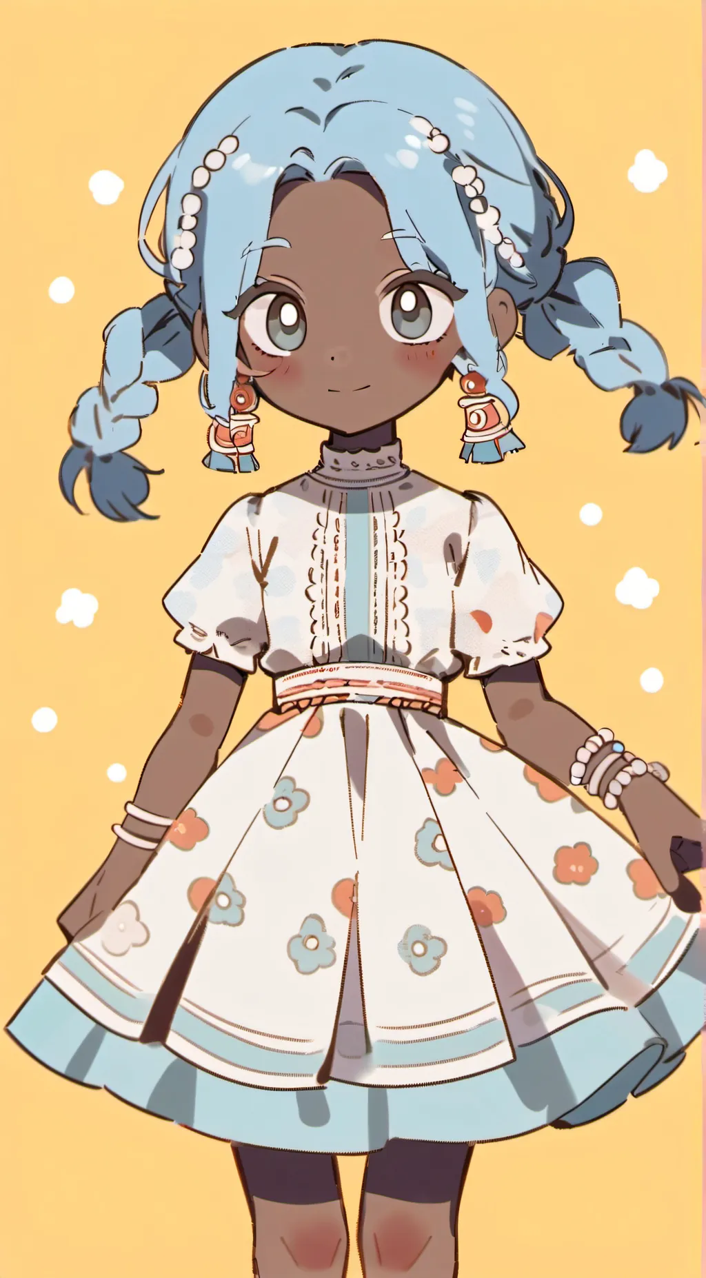 ai character: Sky background