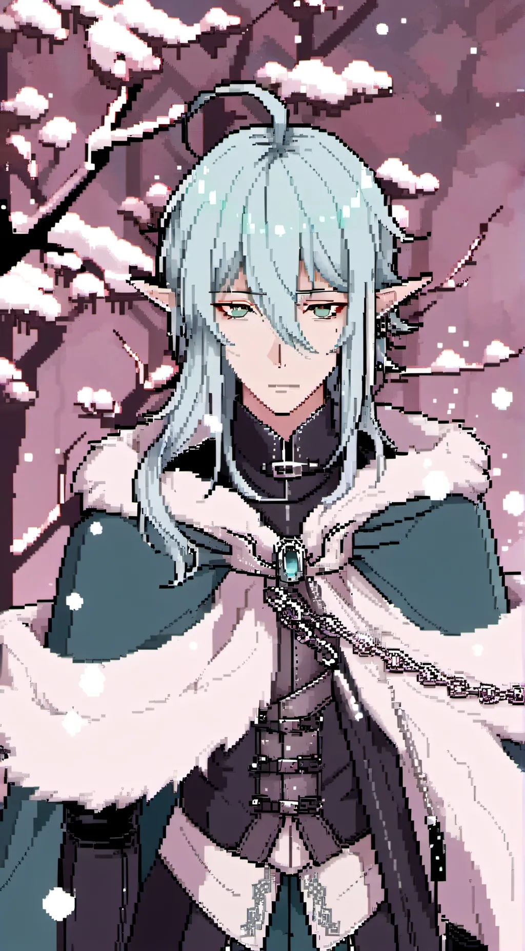 ai character: Glacion background