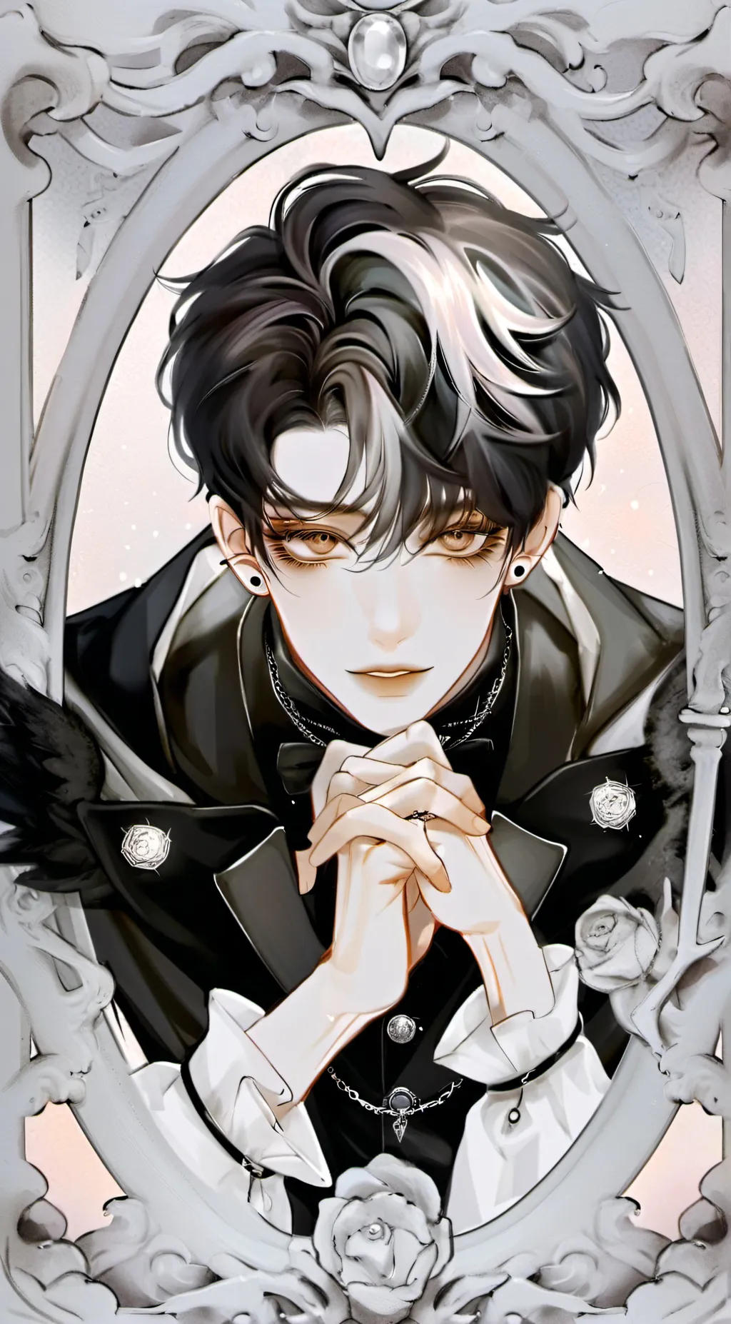 ai character: Ash background