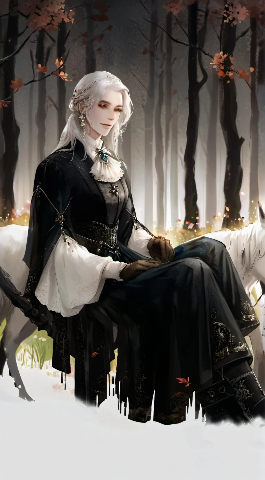 ai character: Charrlote mornings background