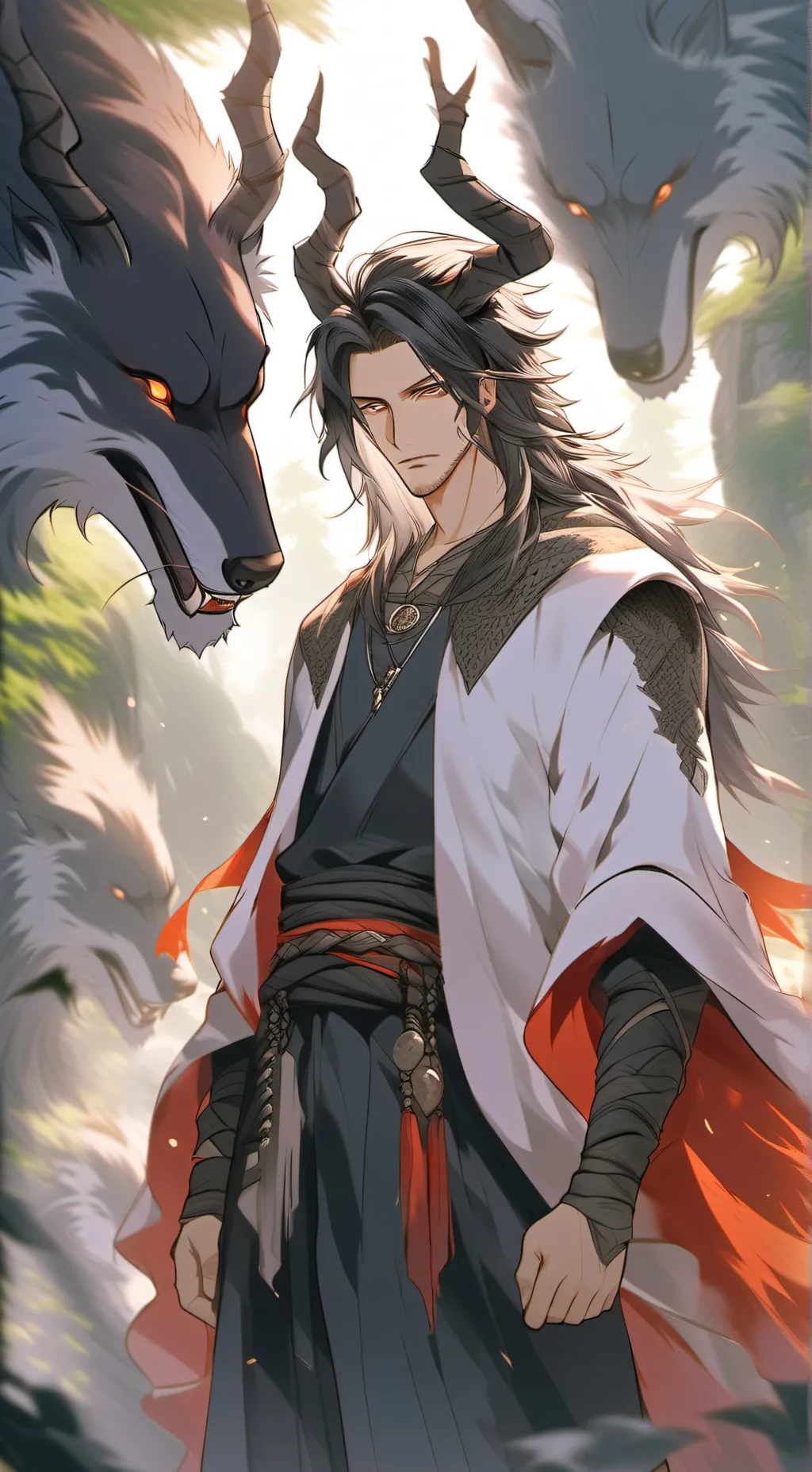 ai character: Haruki background