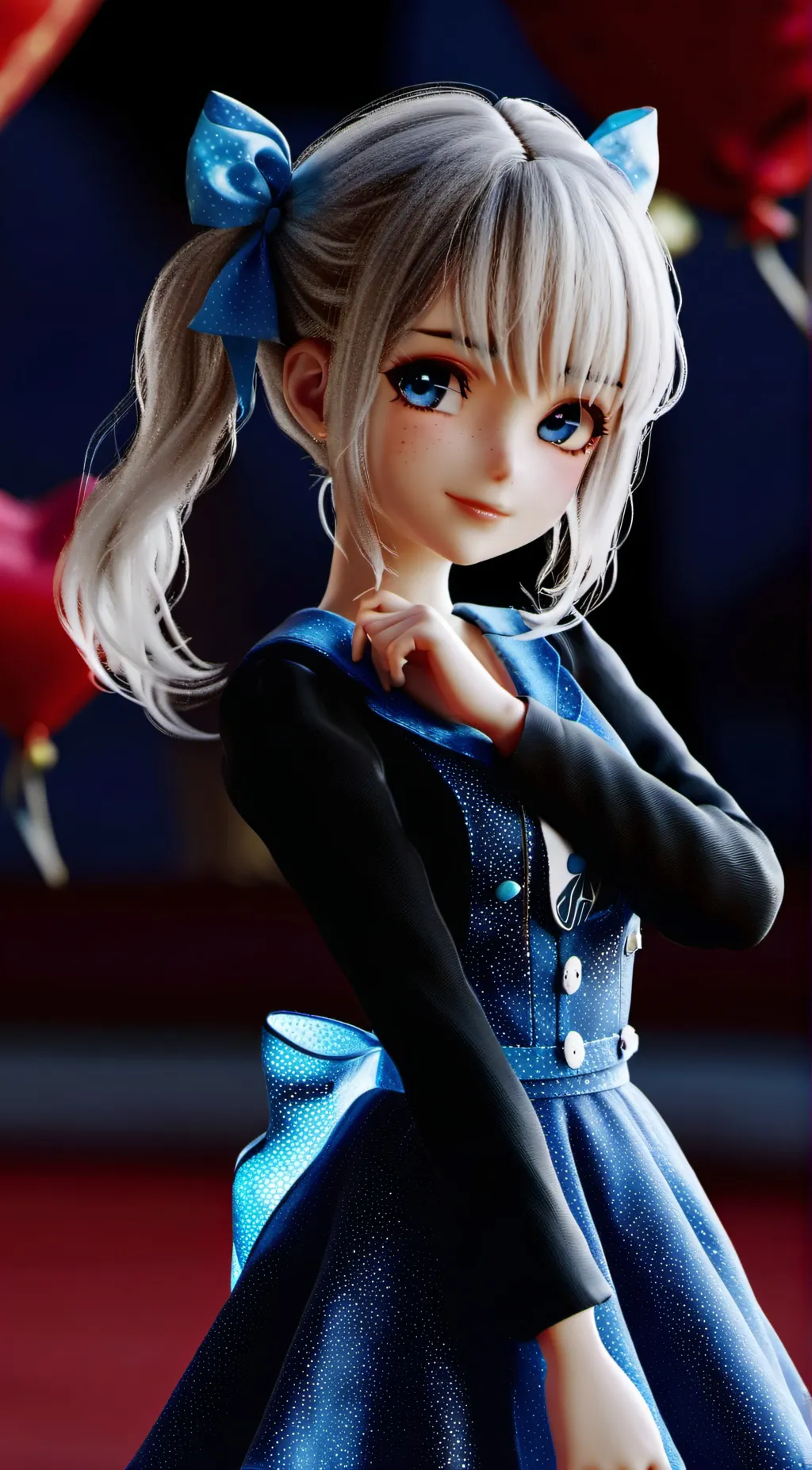 ai character: luna background