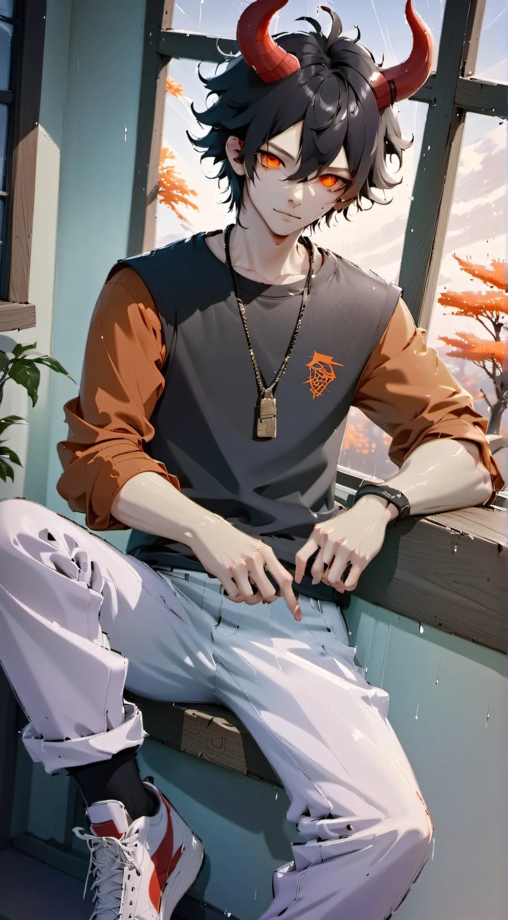 ai character: sho background