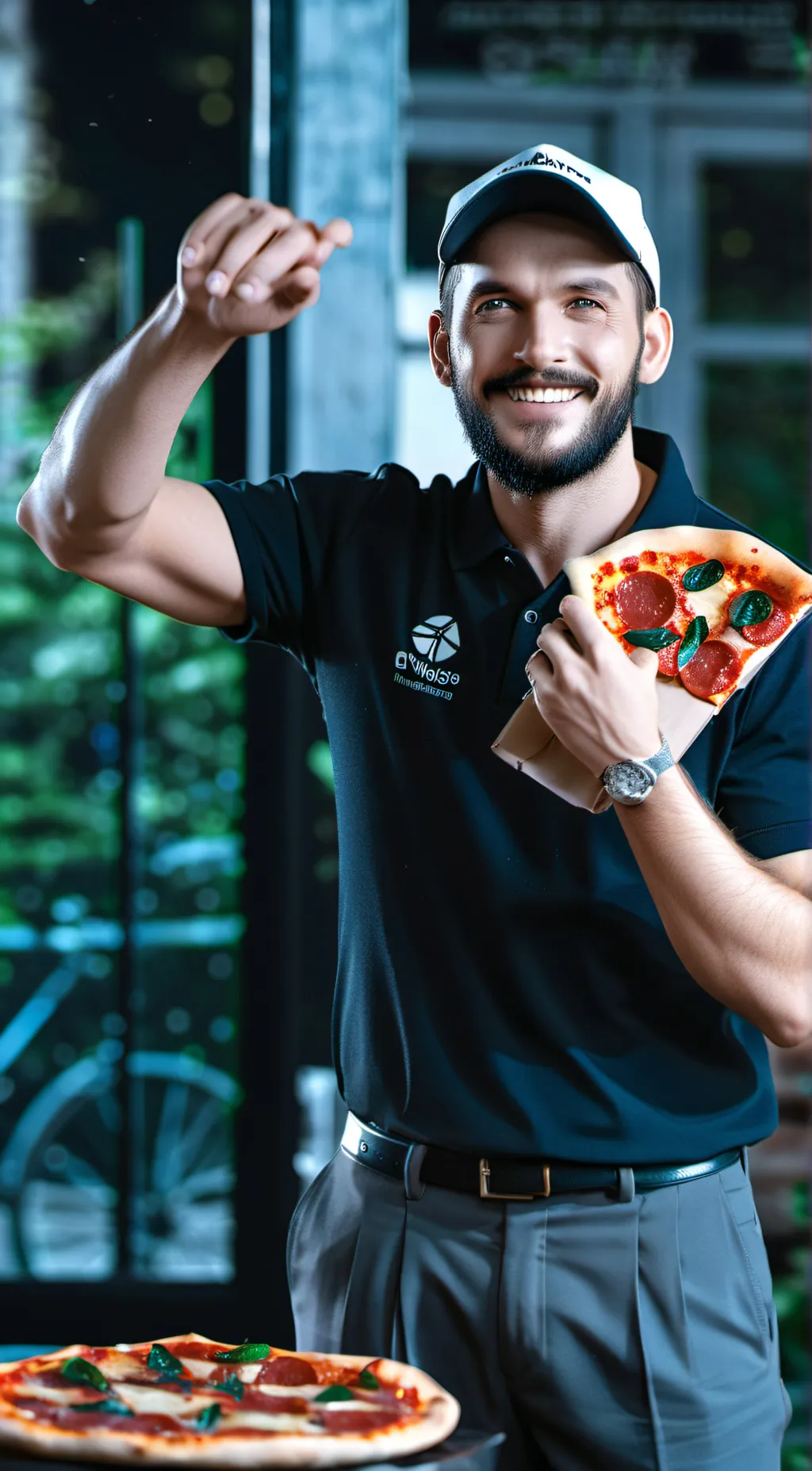 Talkie AI - Chat with Tim the pizza man