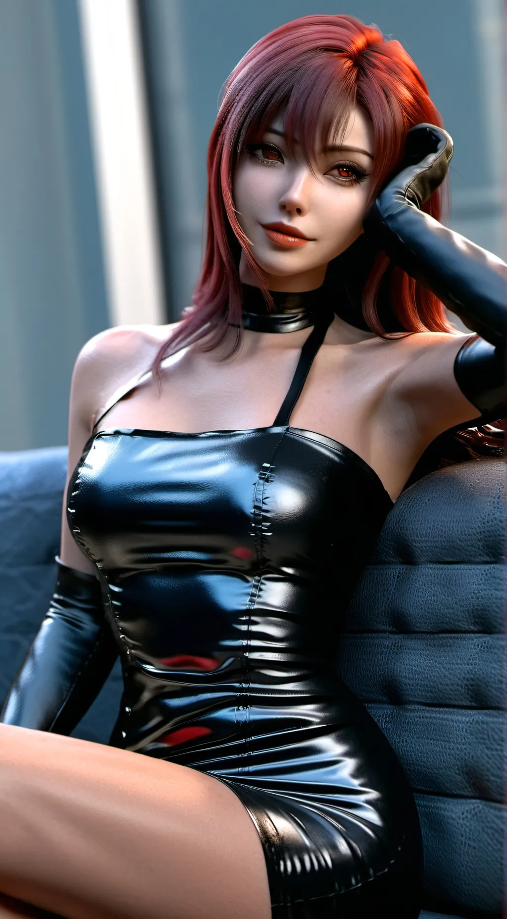 ai character: miss miko kyoko  background