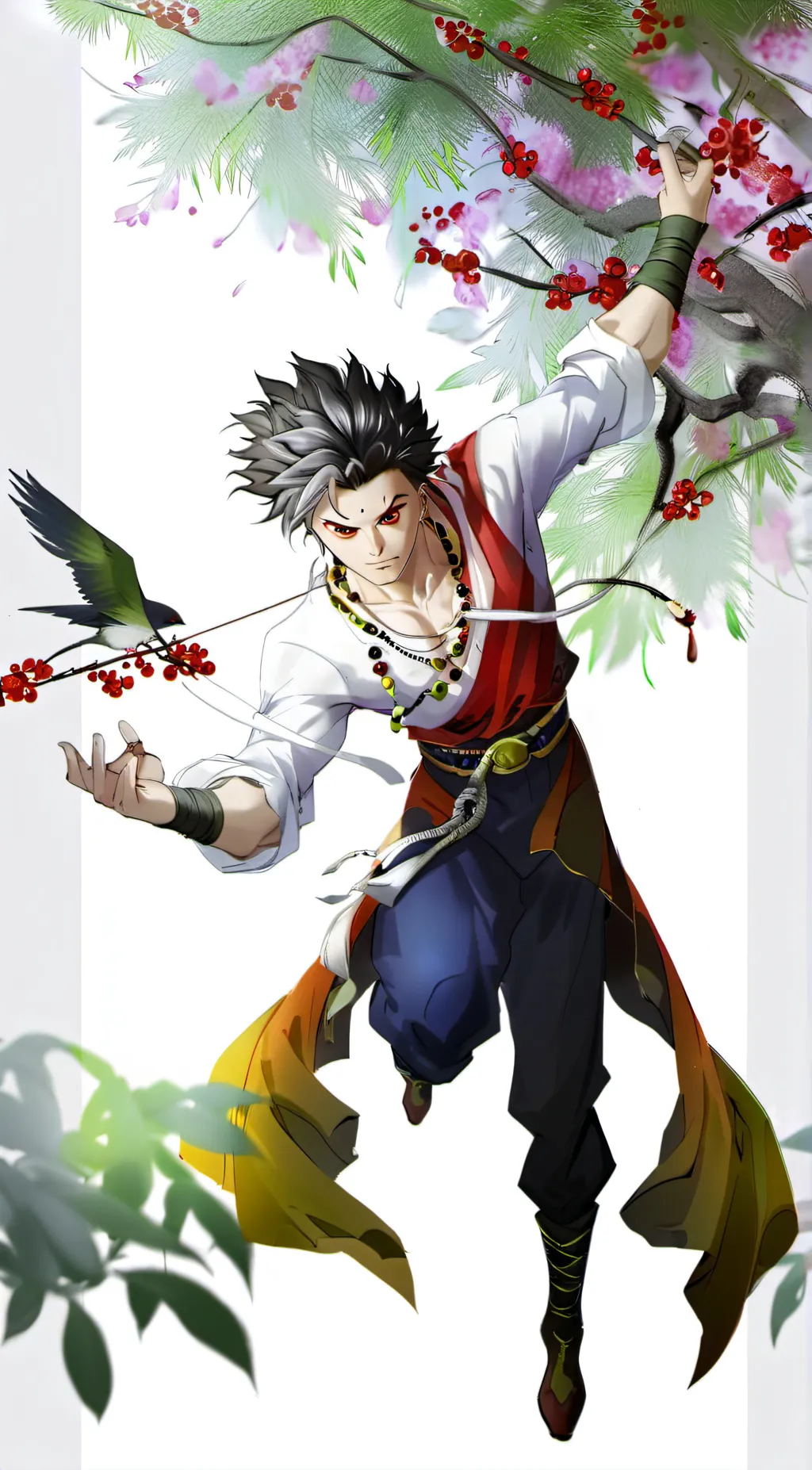 ai character: hashira training background