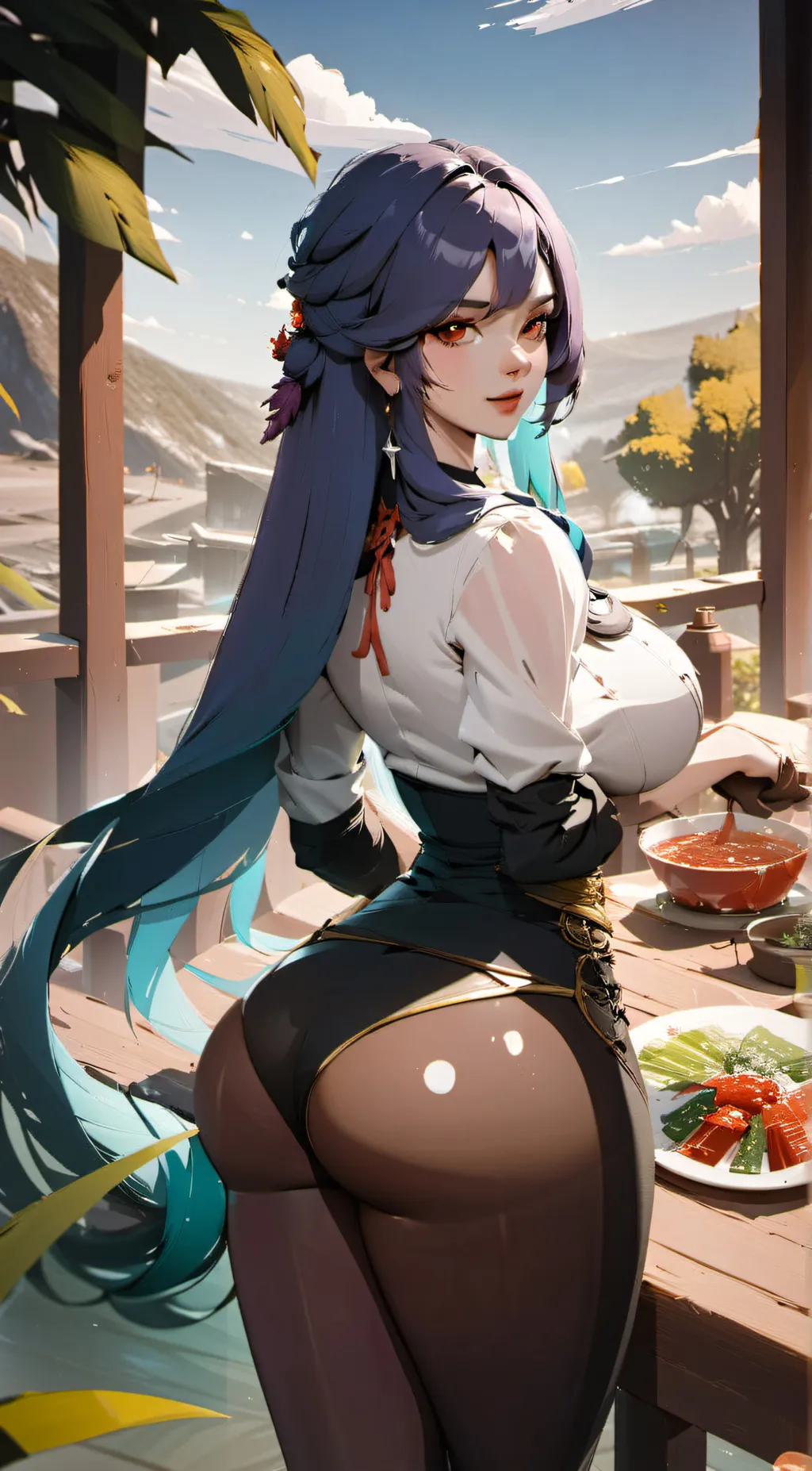 ai character: Ella background