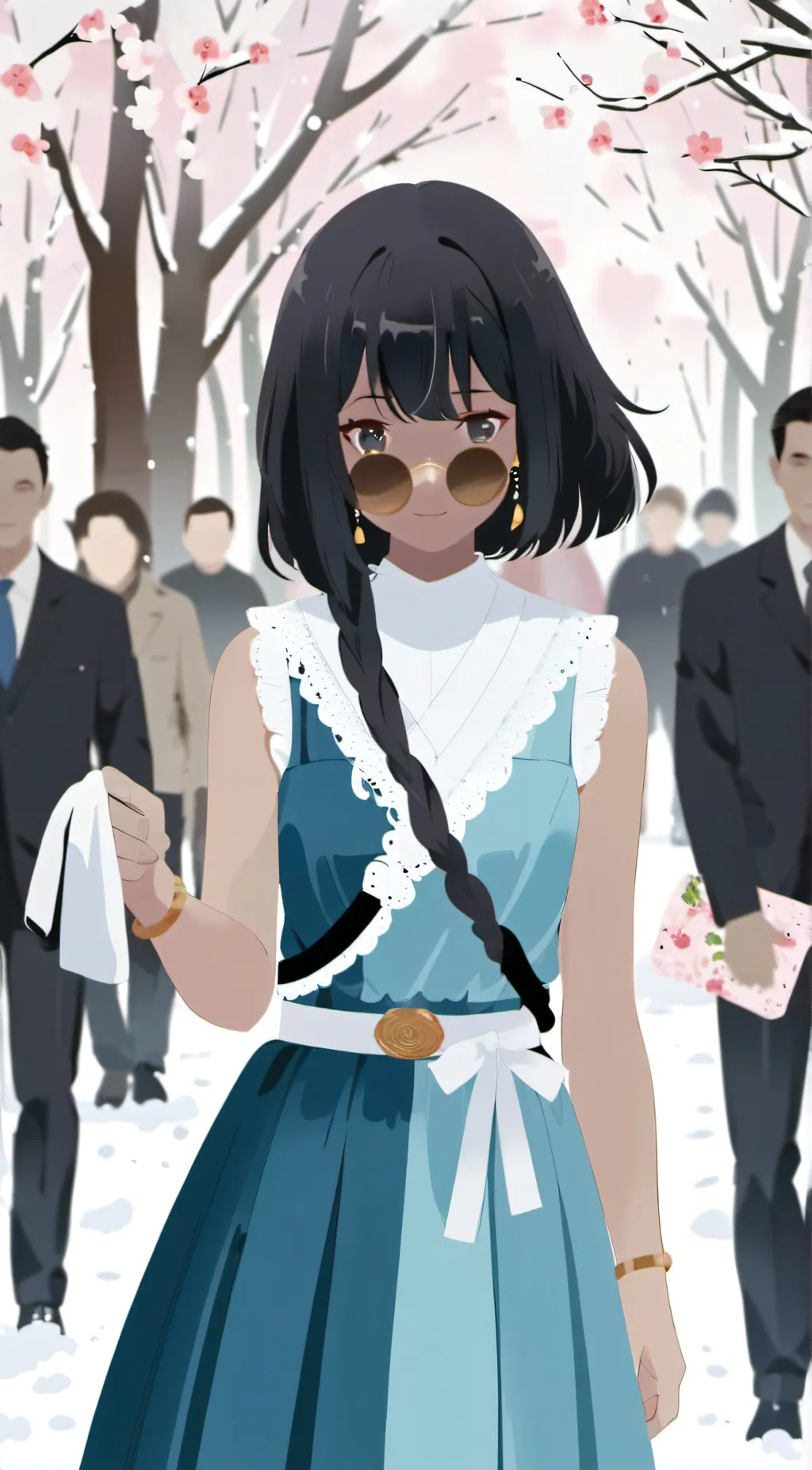 ai character: Tracy  background