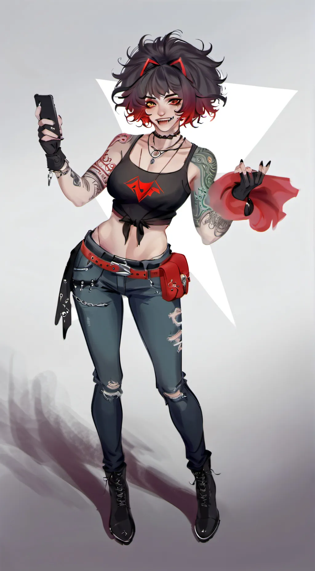 ai character: Aria background