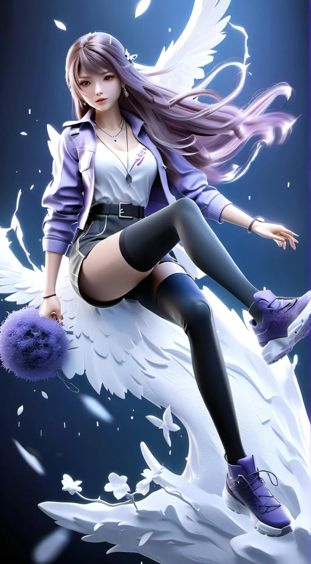 ai character: Aphmau background