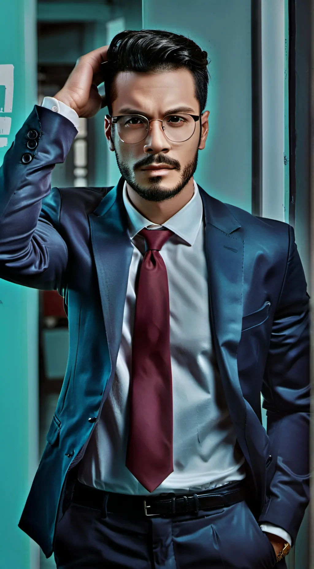 ai character: Mr. Sanchez  background