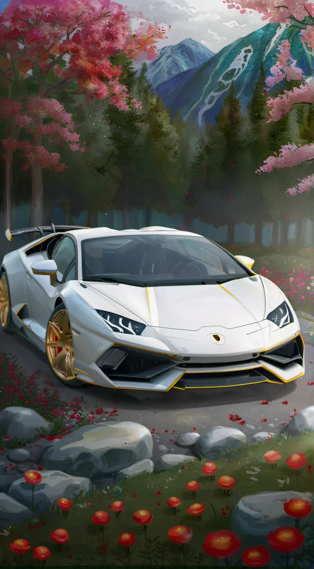 ai character: Dogday crashed background