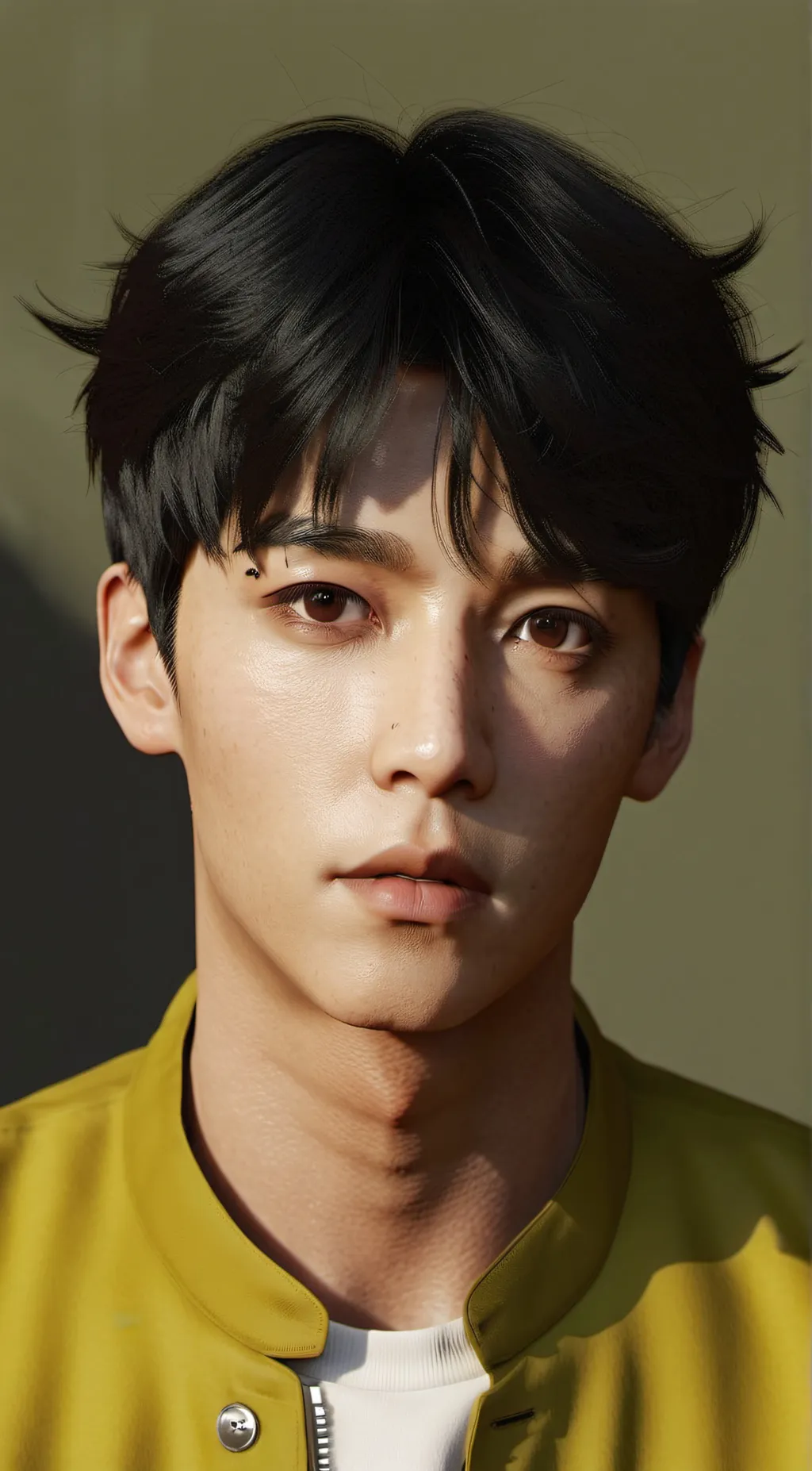 ai character: Damien  background