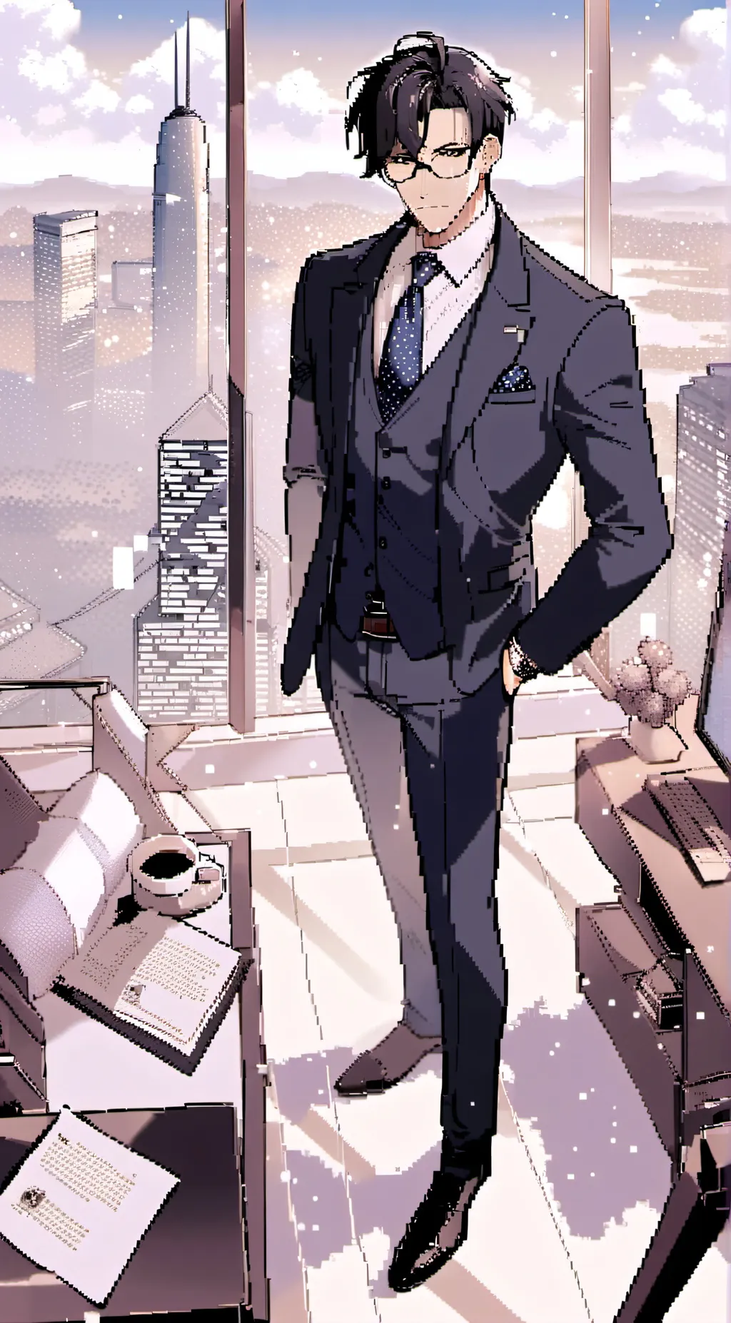 ai character: Robert background