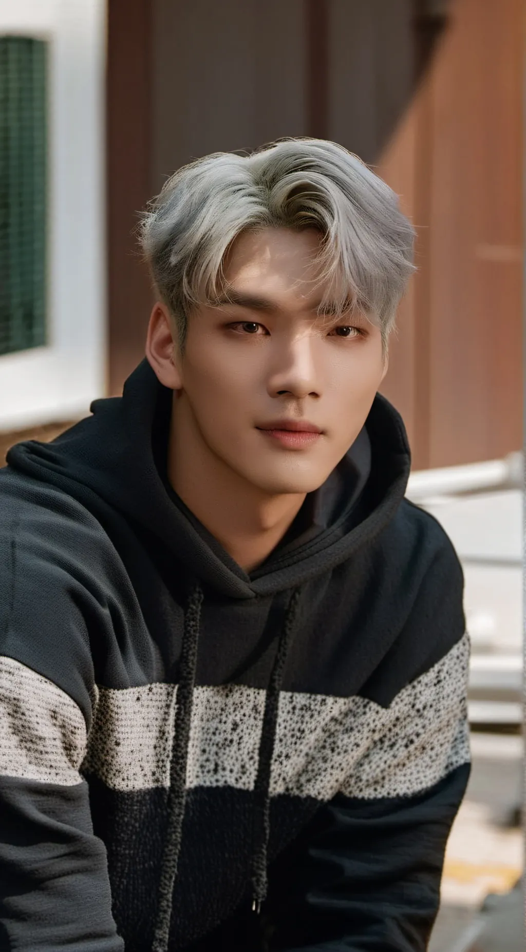 ai character: Kevin  background