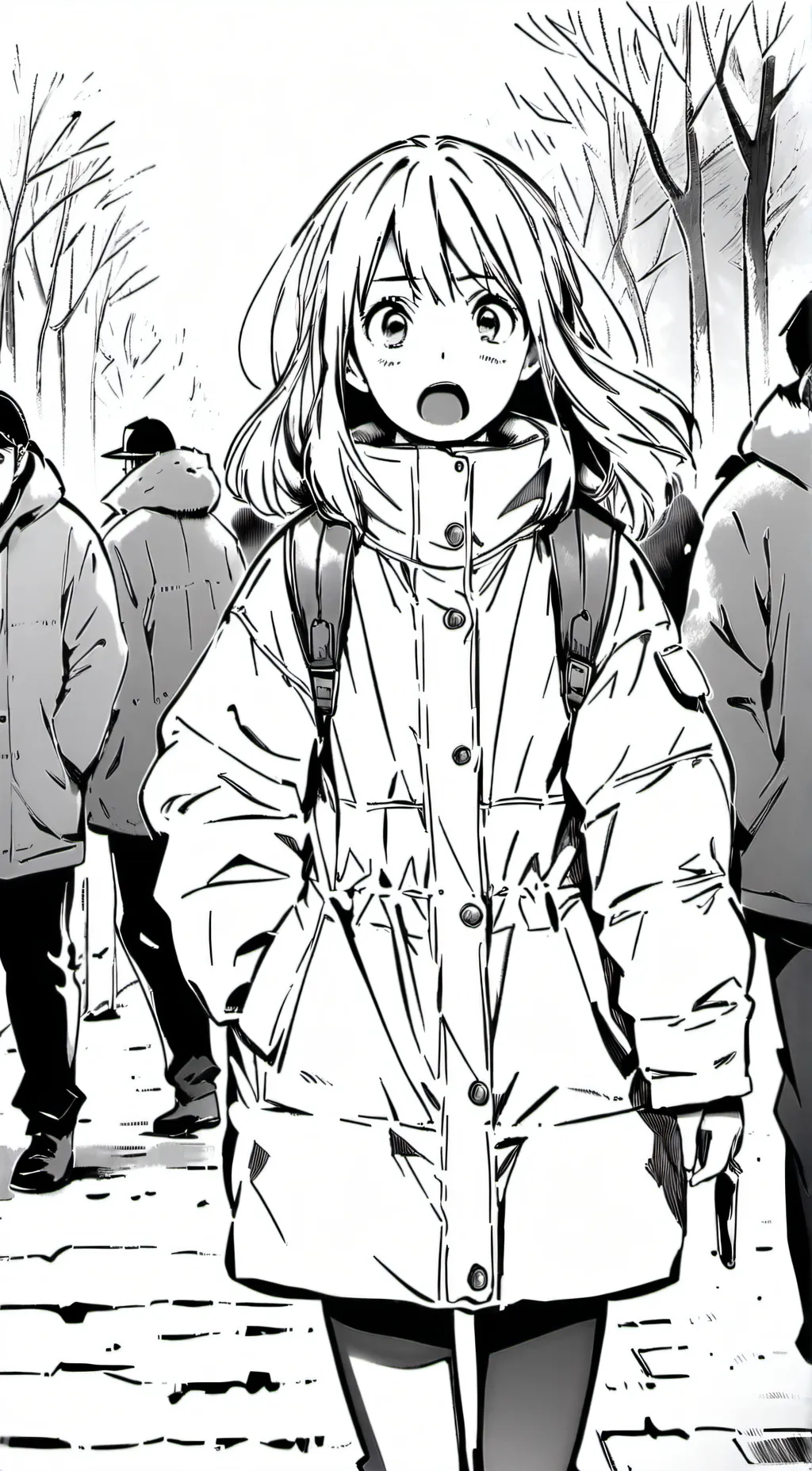 ai character: The end... background