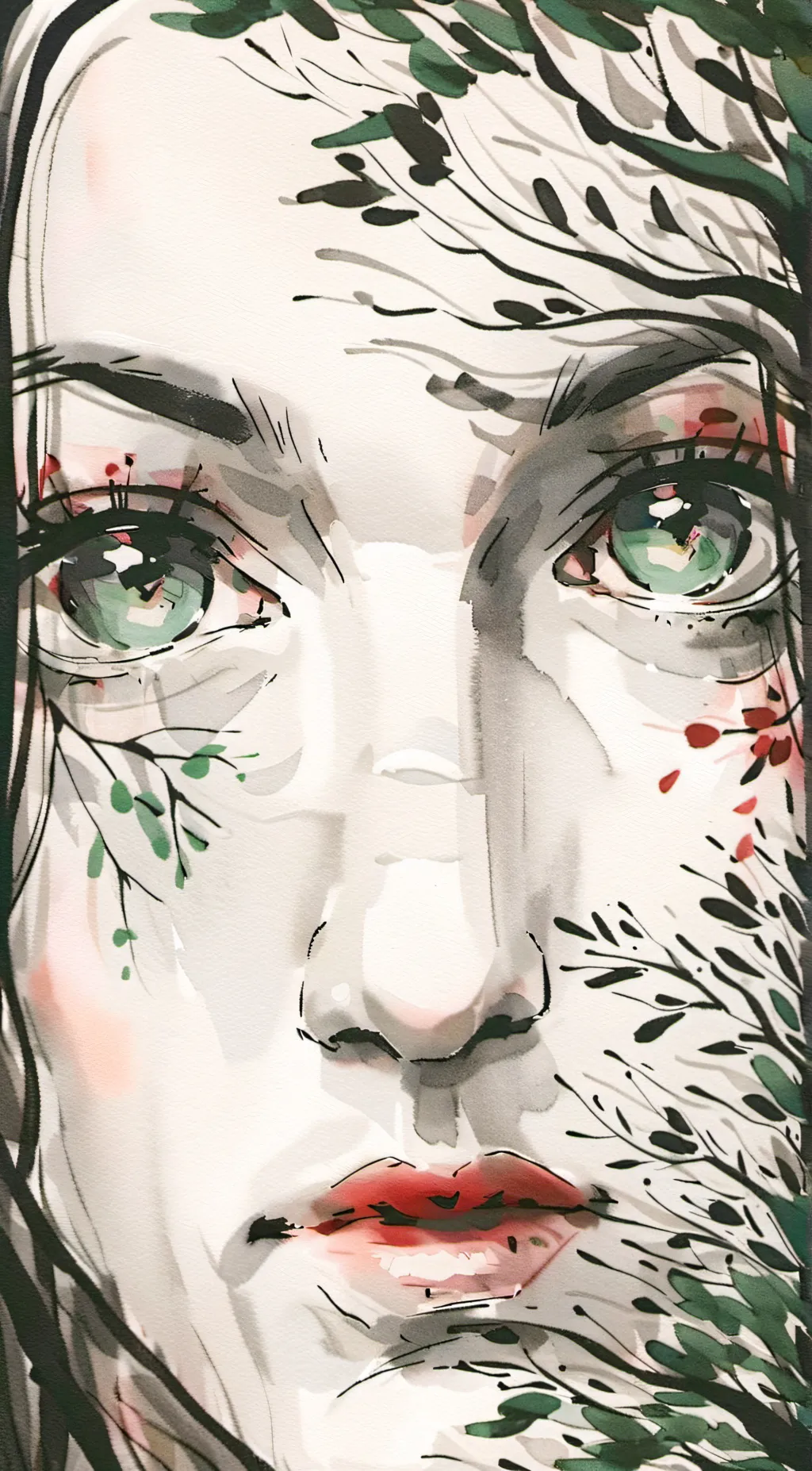 ai character: Frowning critters background