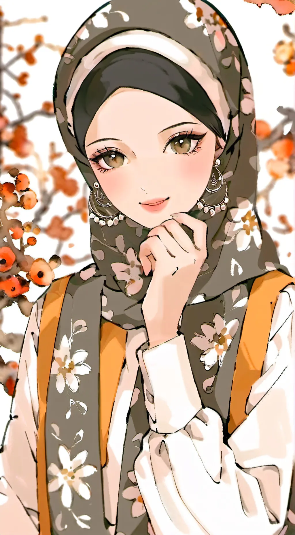 ai character: Zahra background