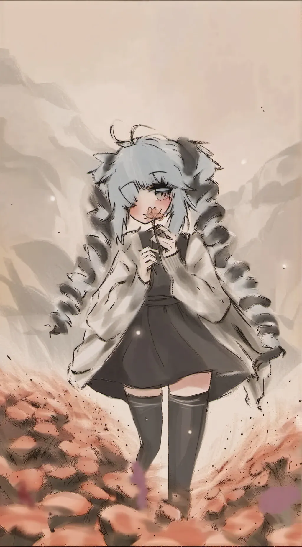 ai character: ~🦢🌈🦢~ background