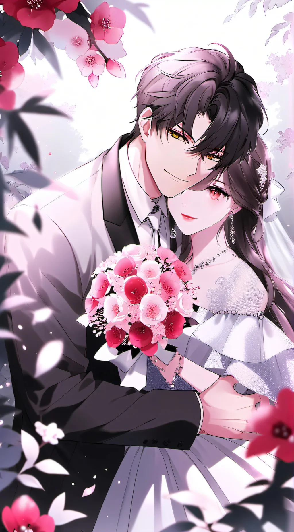 ai character: Bella e Daemon ❤ background