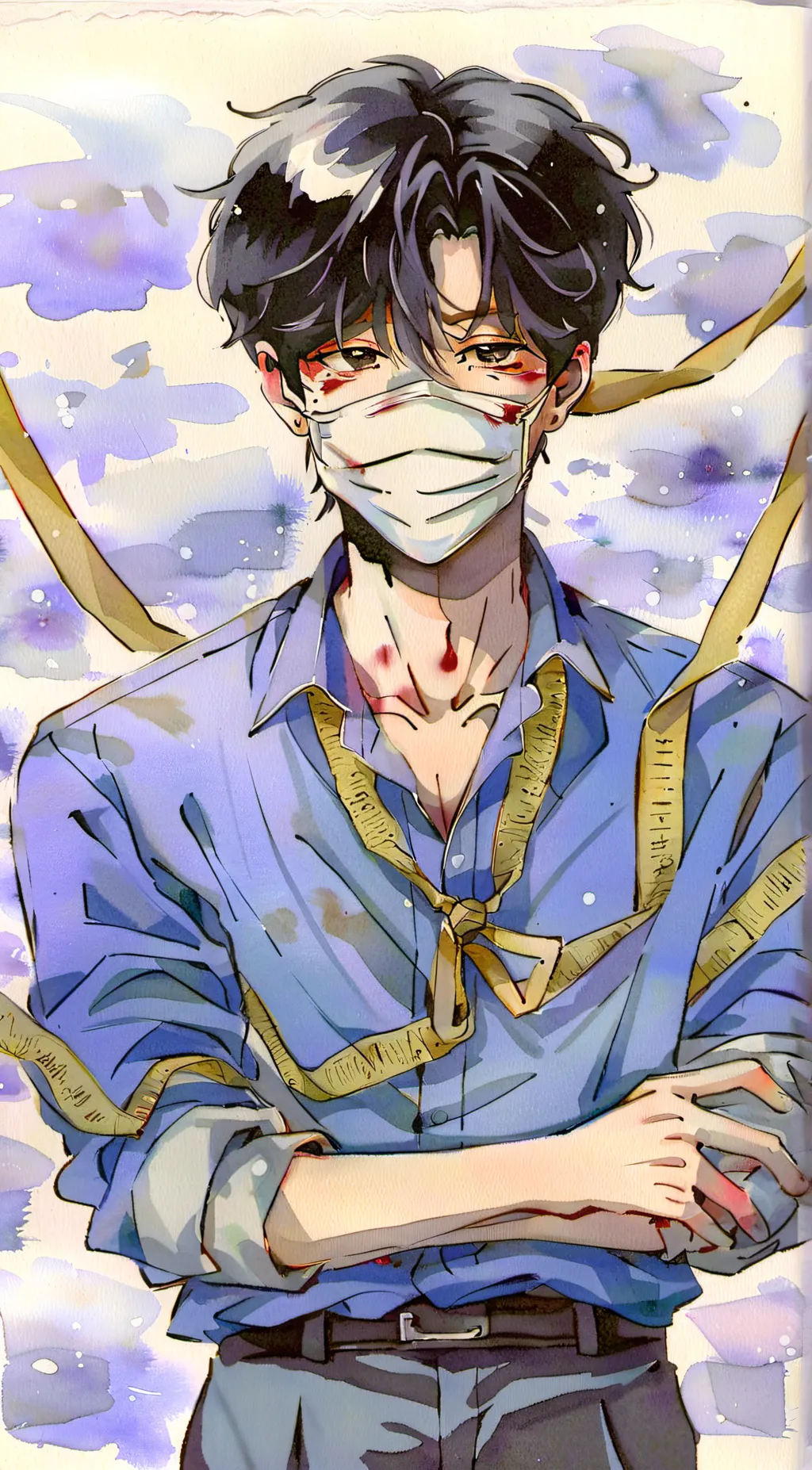 ai character: Ryu background