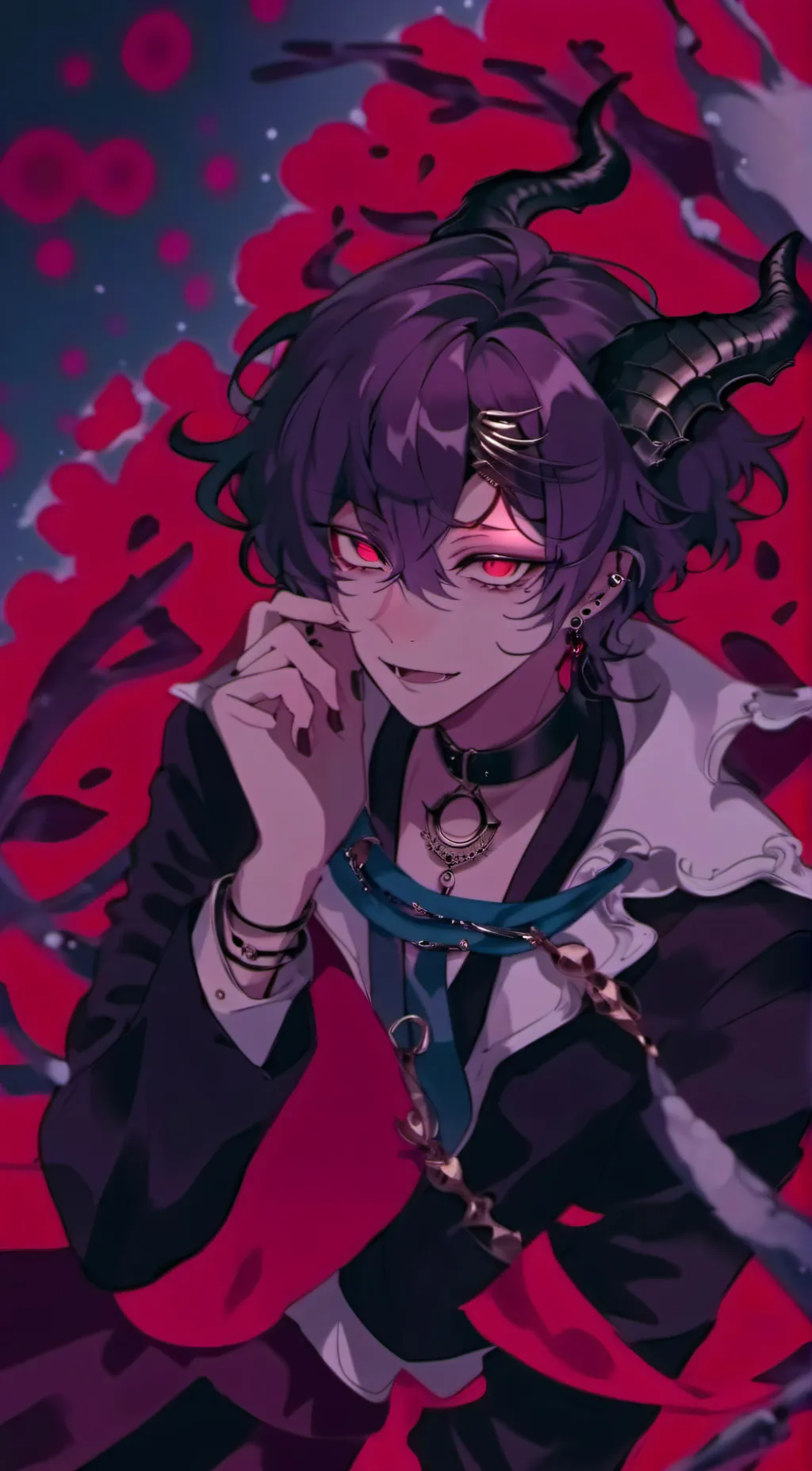 ai character: •☆Sam☆• background