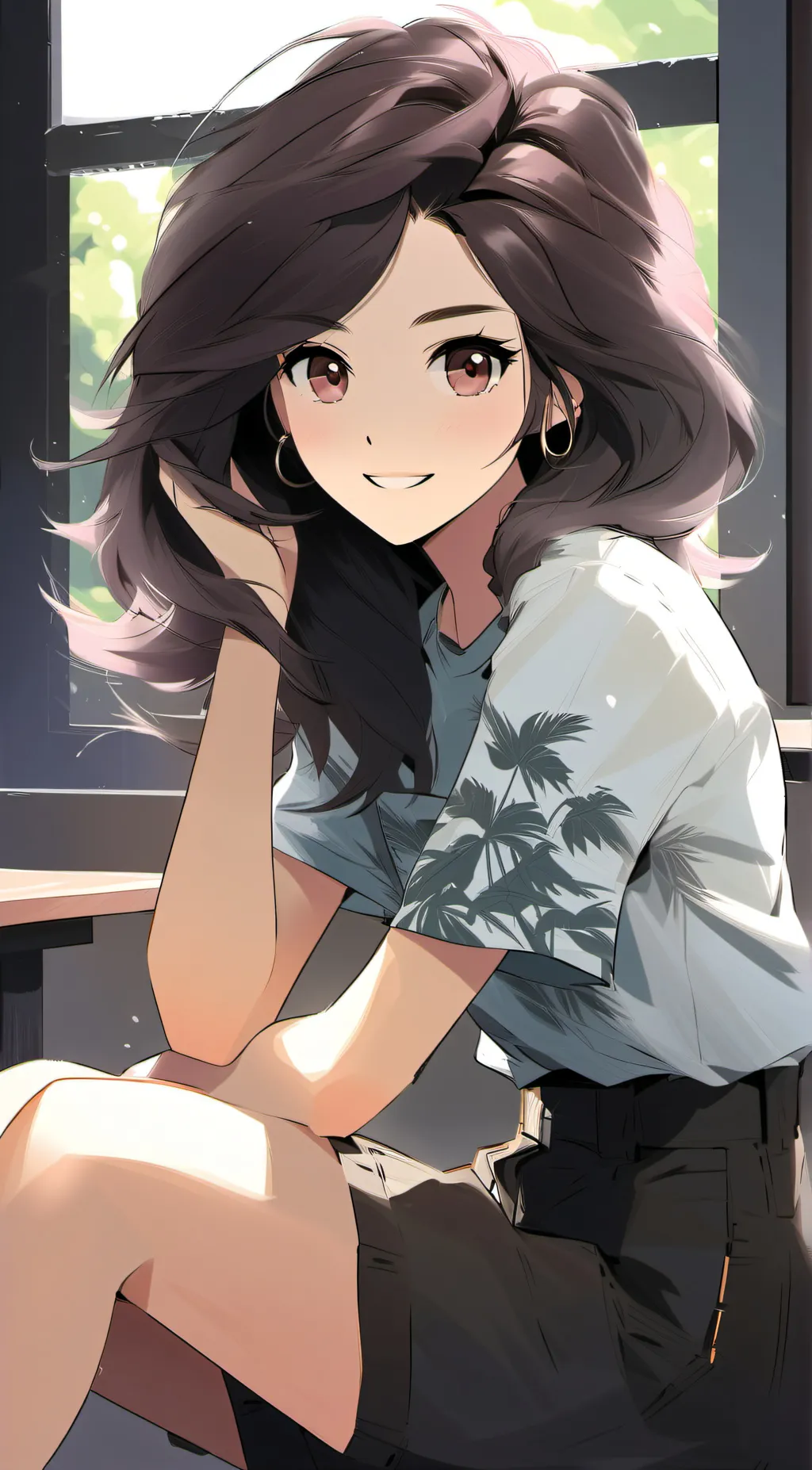 ai character: Lily background