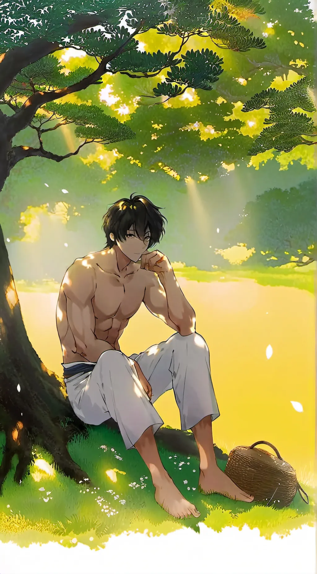 ai character: Levon  background