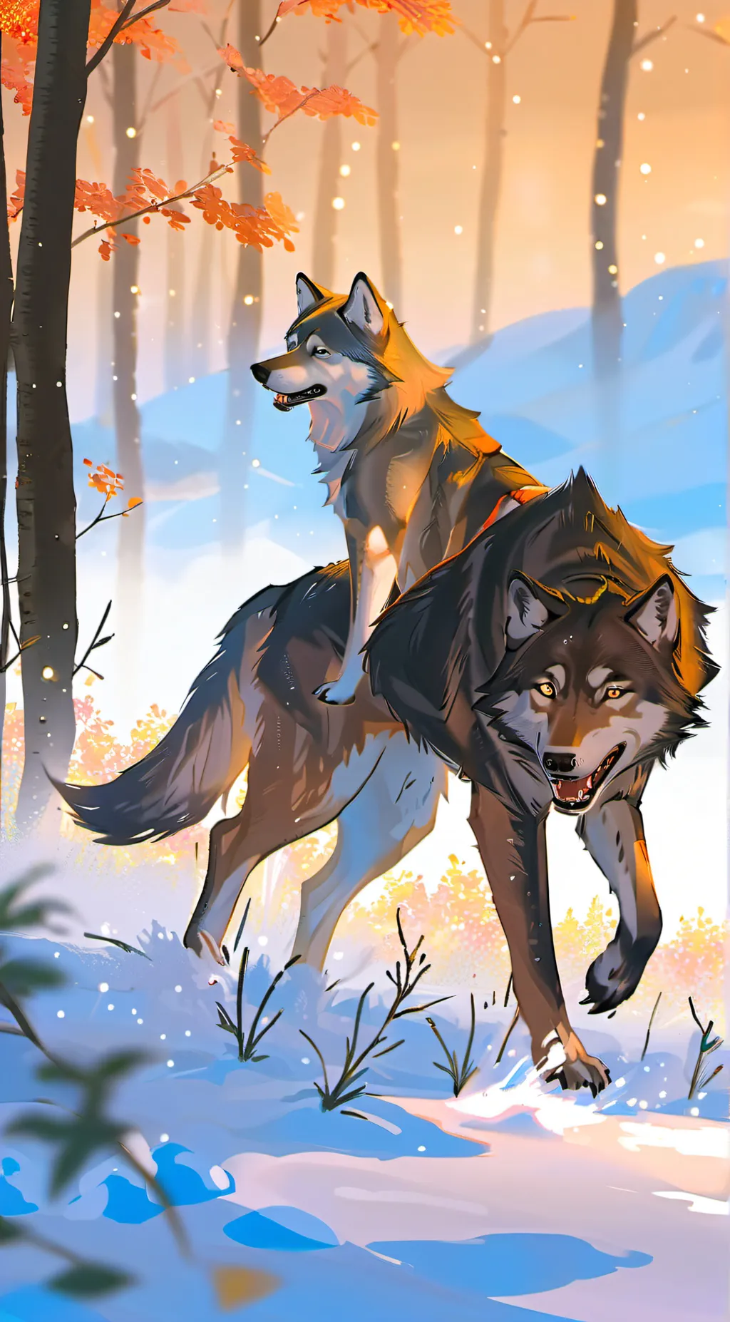 ai character: shiro Takanama background