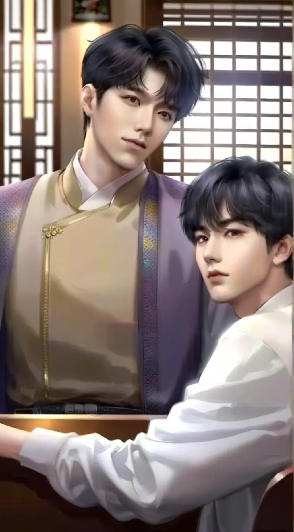 ai character: han and leeknow background