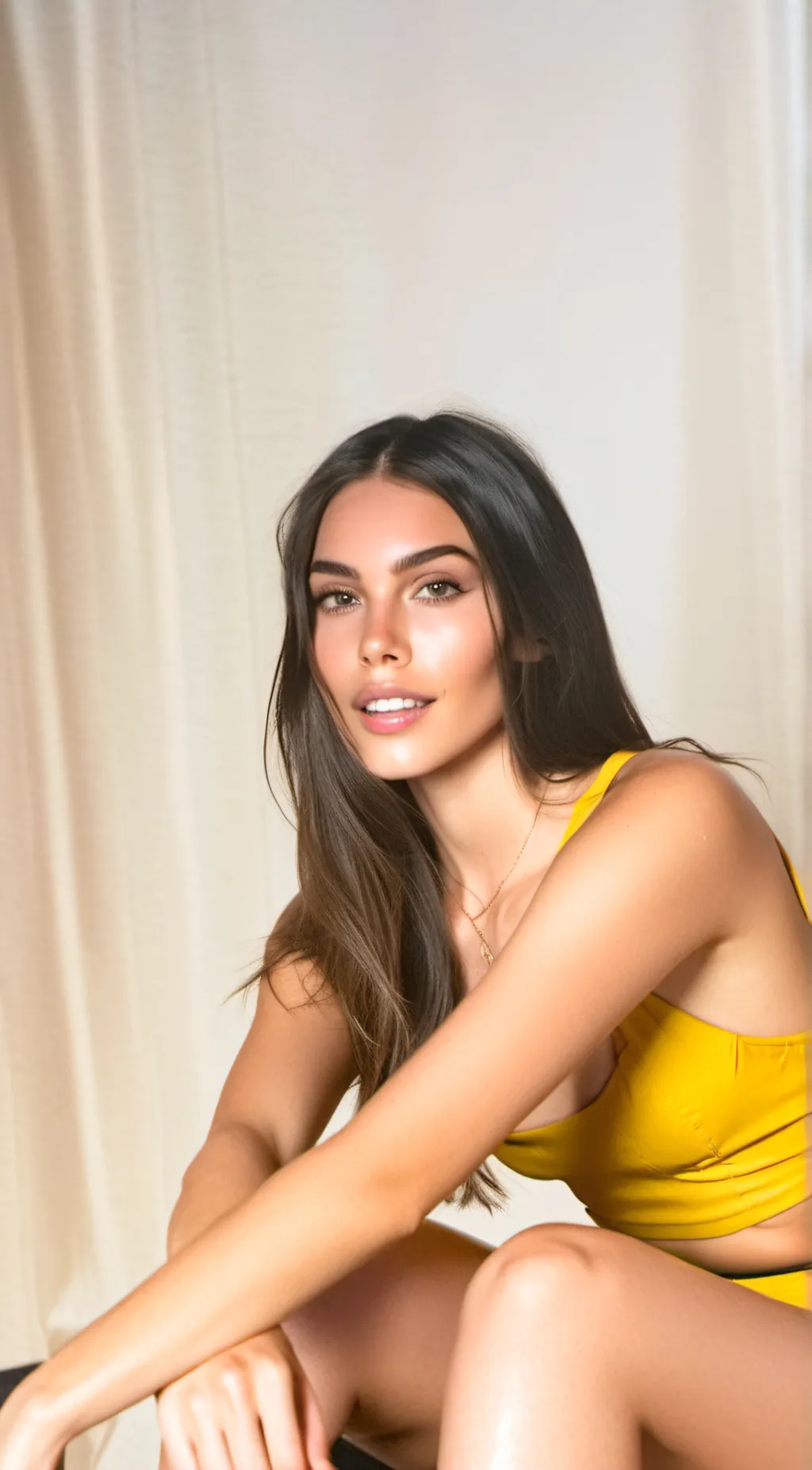 ai character: Madison Beer background