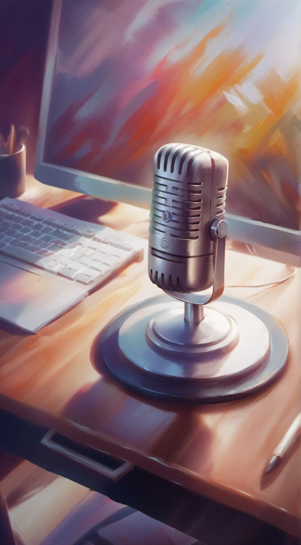 ai character: Terminal background