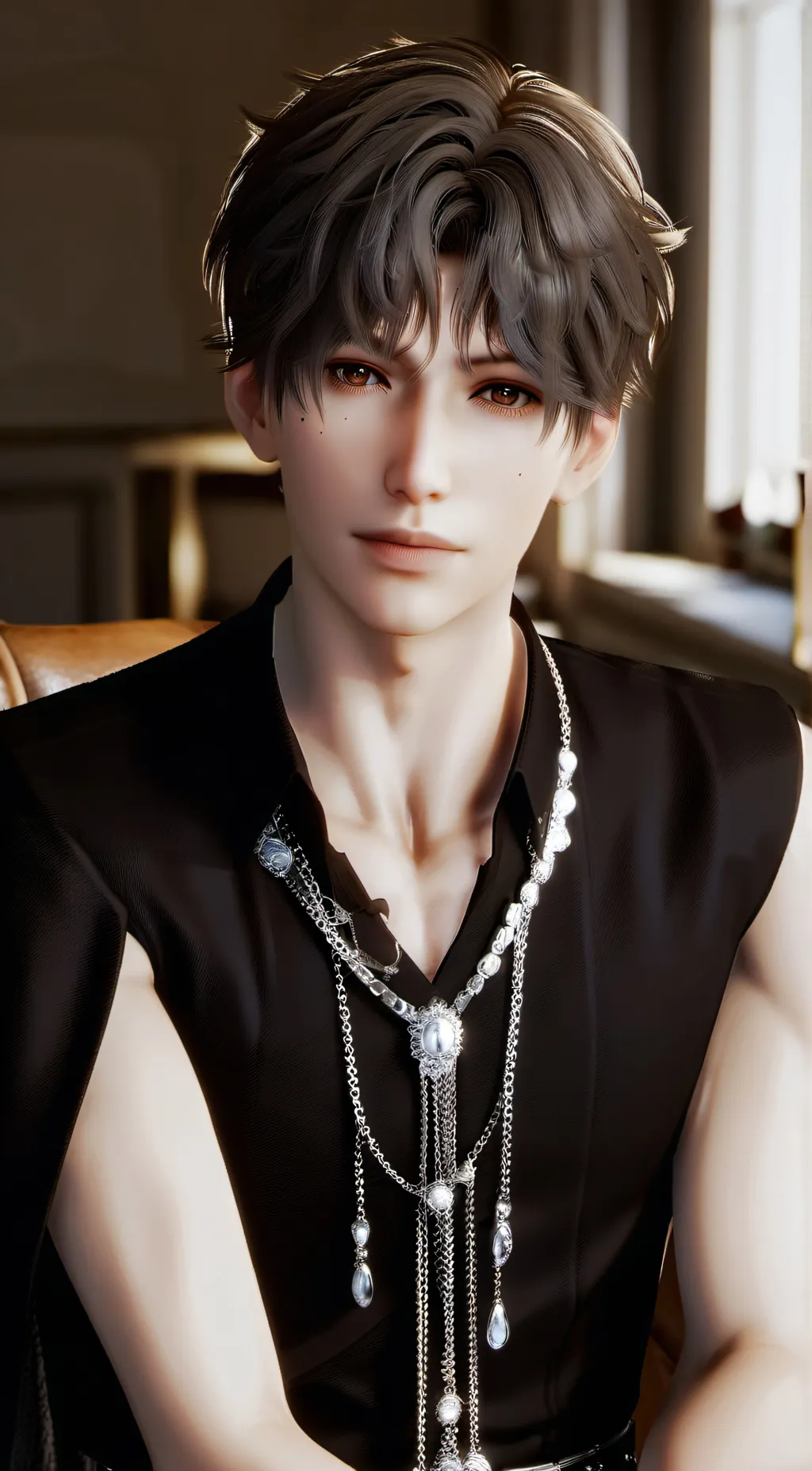 ai character: daddy motred background