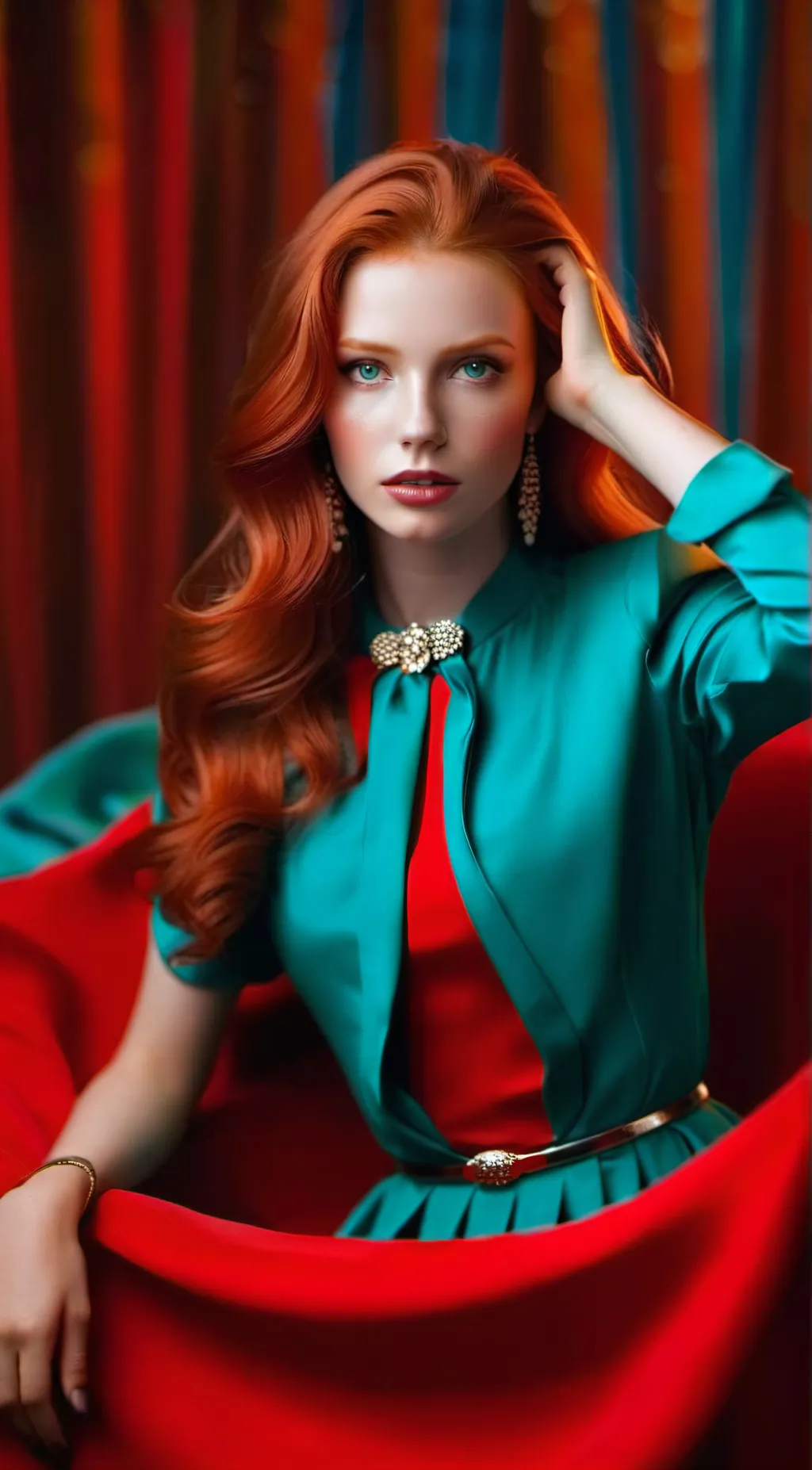 ai character: Ana Souza background