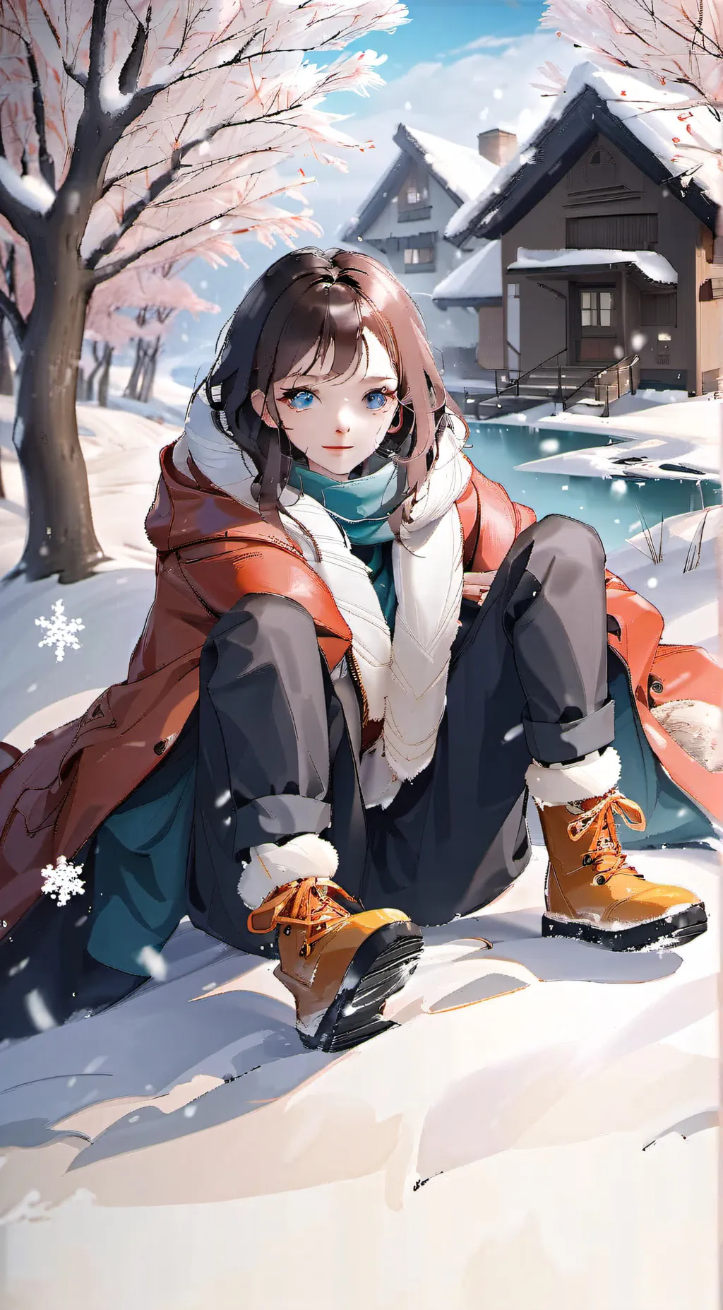 ai character: Naomi  background